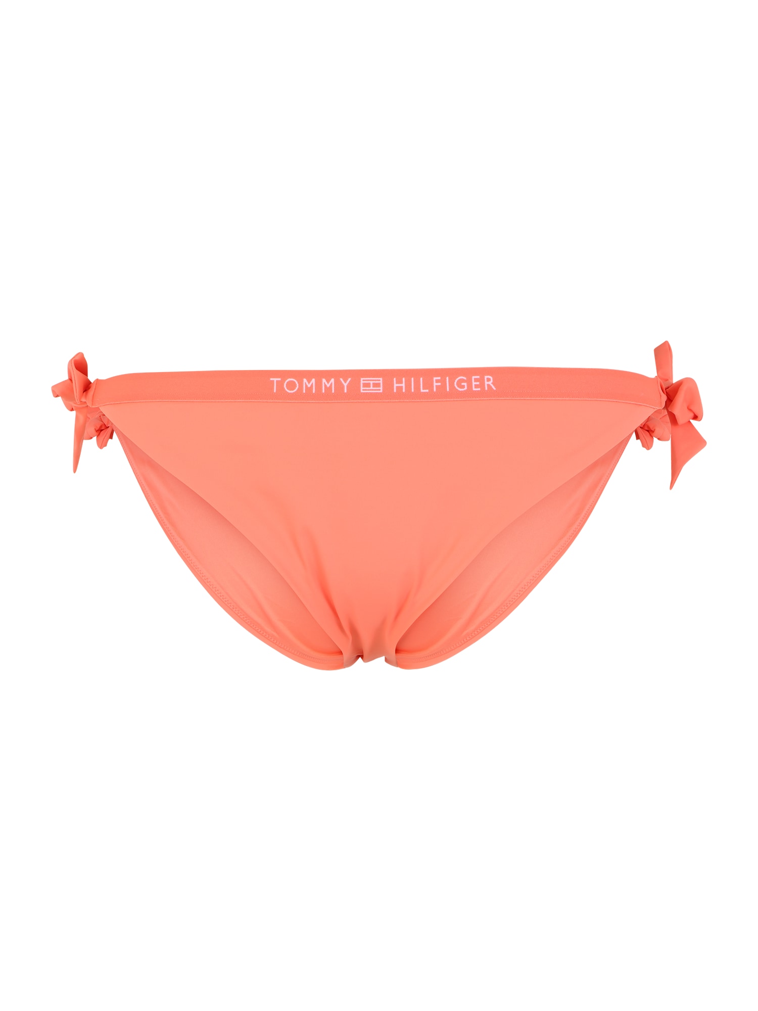 Tommy Hilfiger Swimwear Plus Bikinio kelnaitės koralų splava / balta
