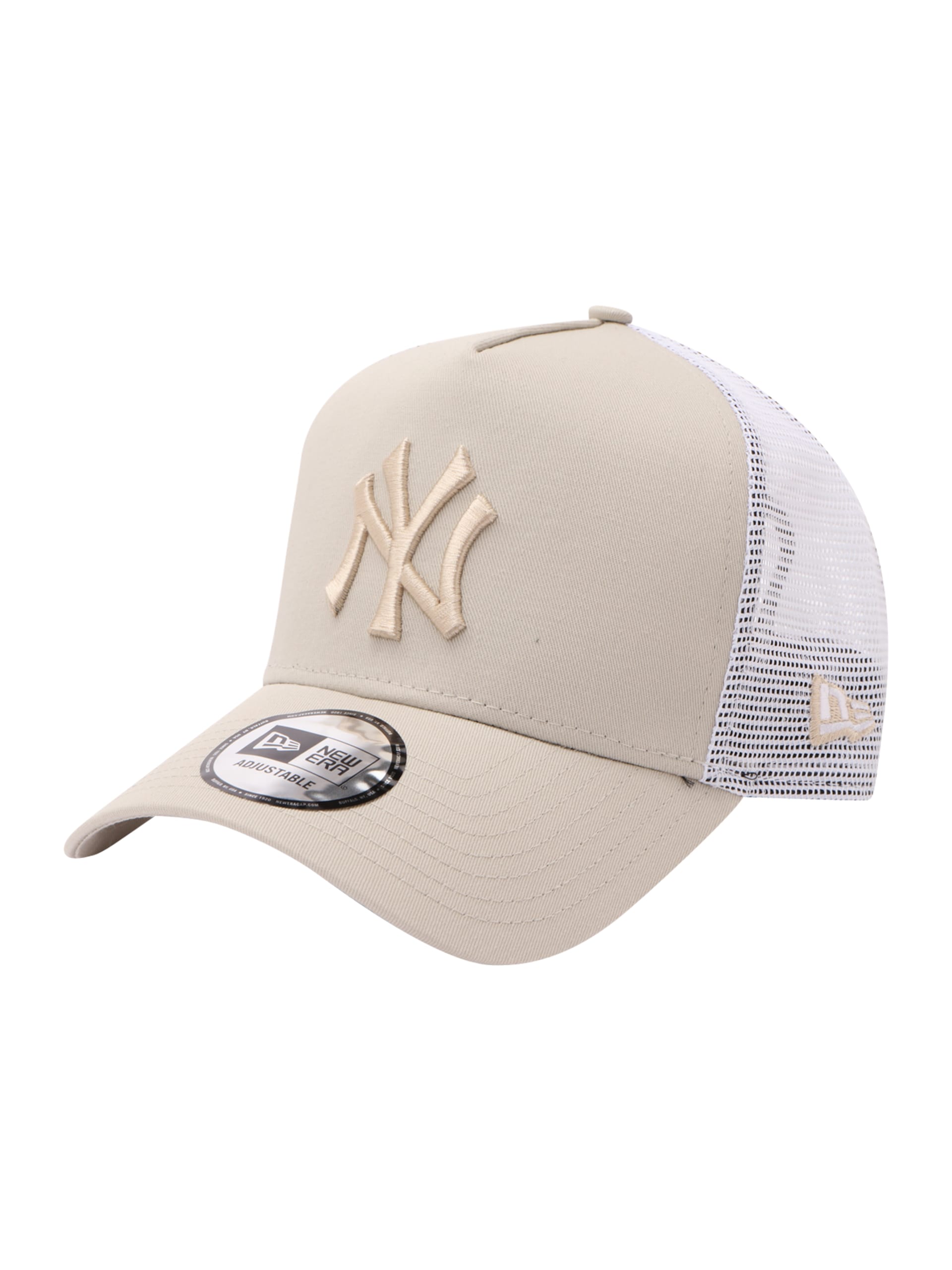 NEW ERA MLB Beige trucker Keps New York Yankees Nos League Essential Stone/Stone A-Frame Trucker dam – bild 2