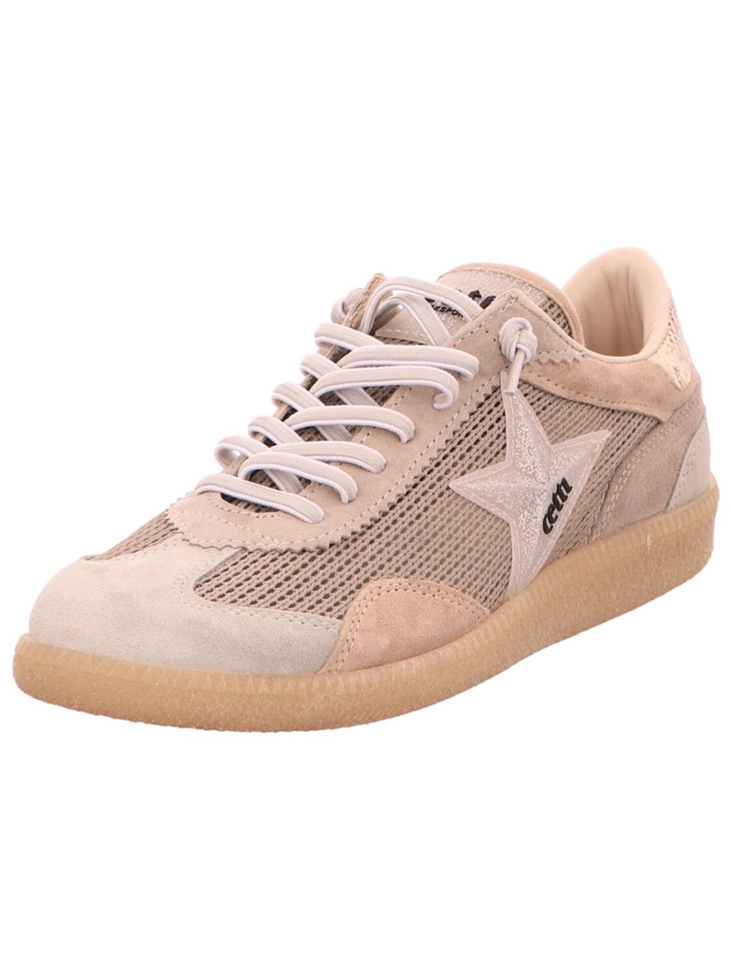 Cetti Sneaker Low Sneaker Damen C1385 Sra Wasabi Rauleder In Grün