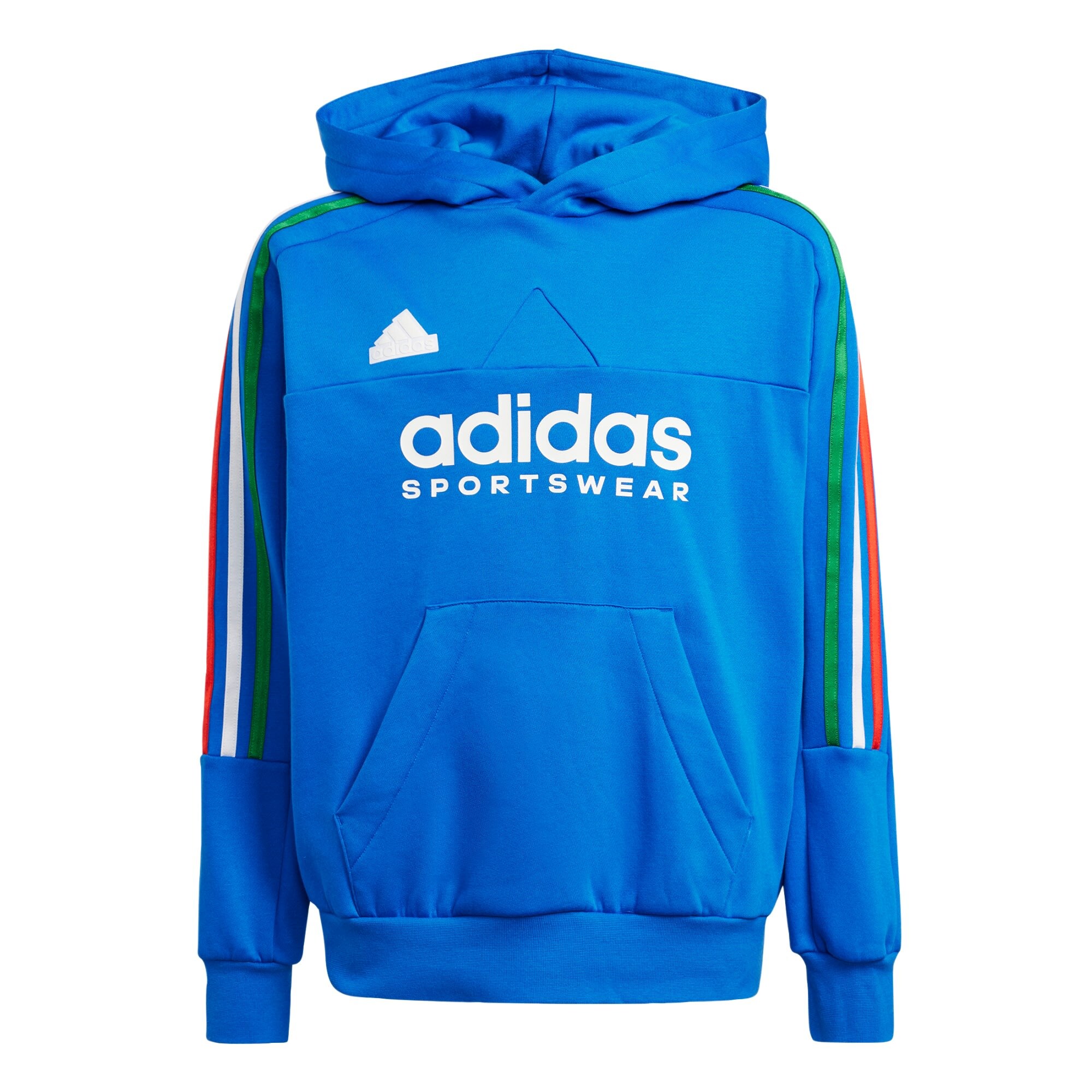 ADIDAS SPORTSWEAR Športová mikina 'Tiro Nations'  kráľovská modrá / zelená / červená / biela