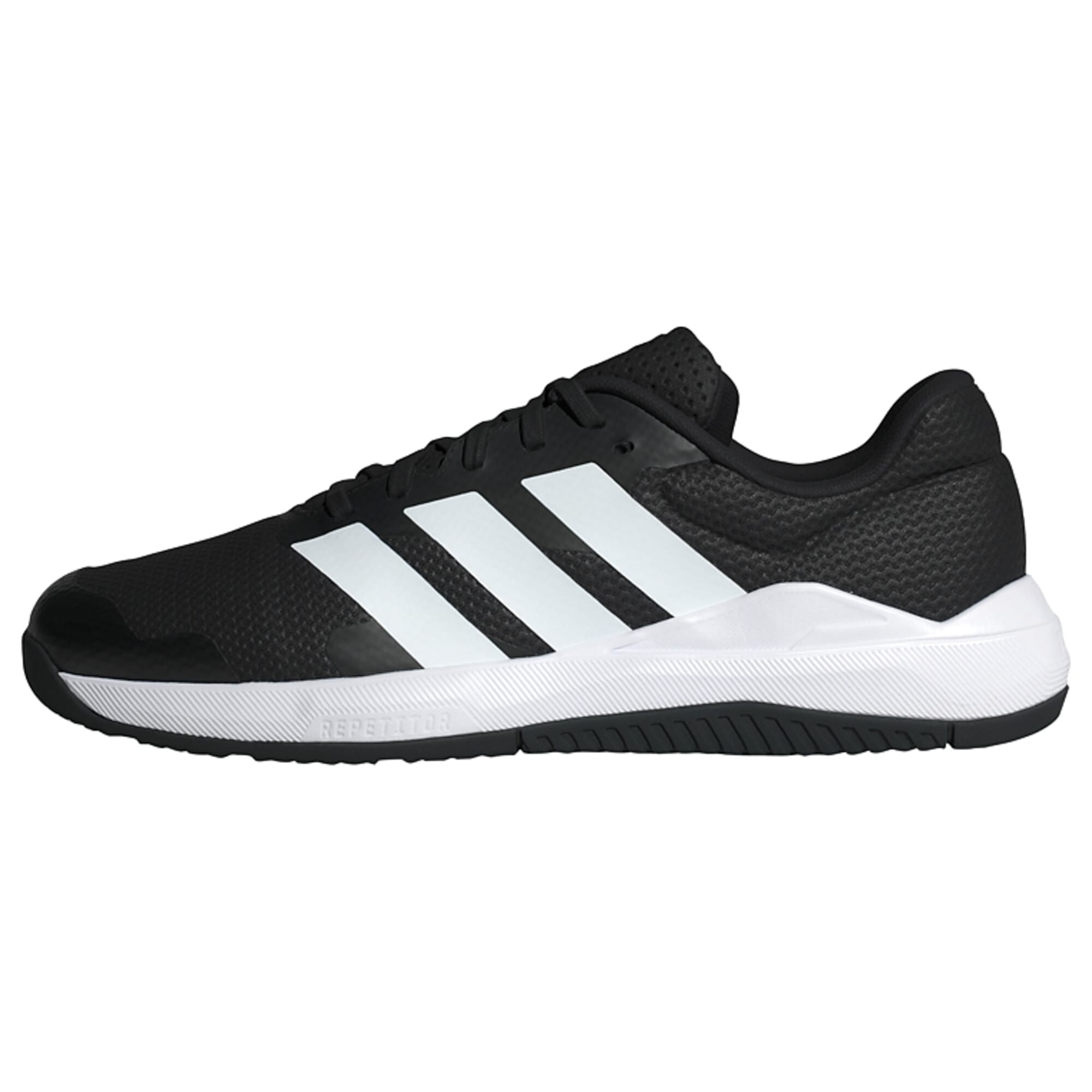 ADIDAS PERFORMANCE Pantofi sport Dropset  negru / alb