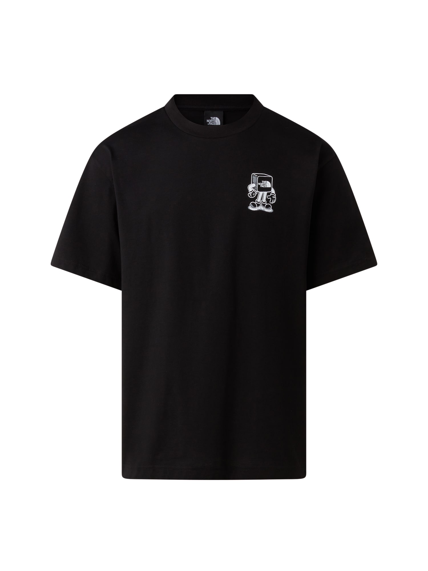 THE NORTH FACE Tricou Weekend Rockin  negru / alb