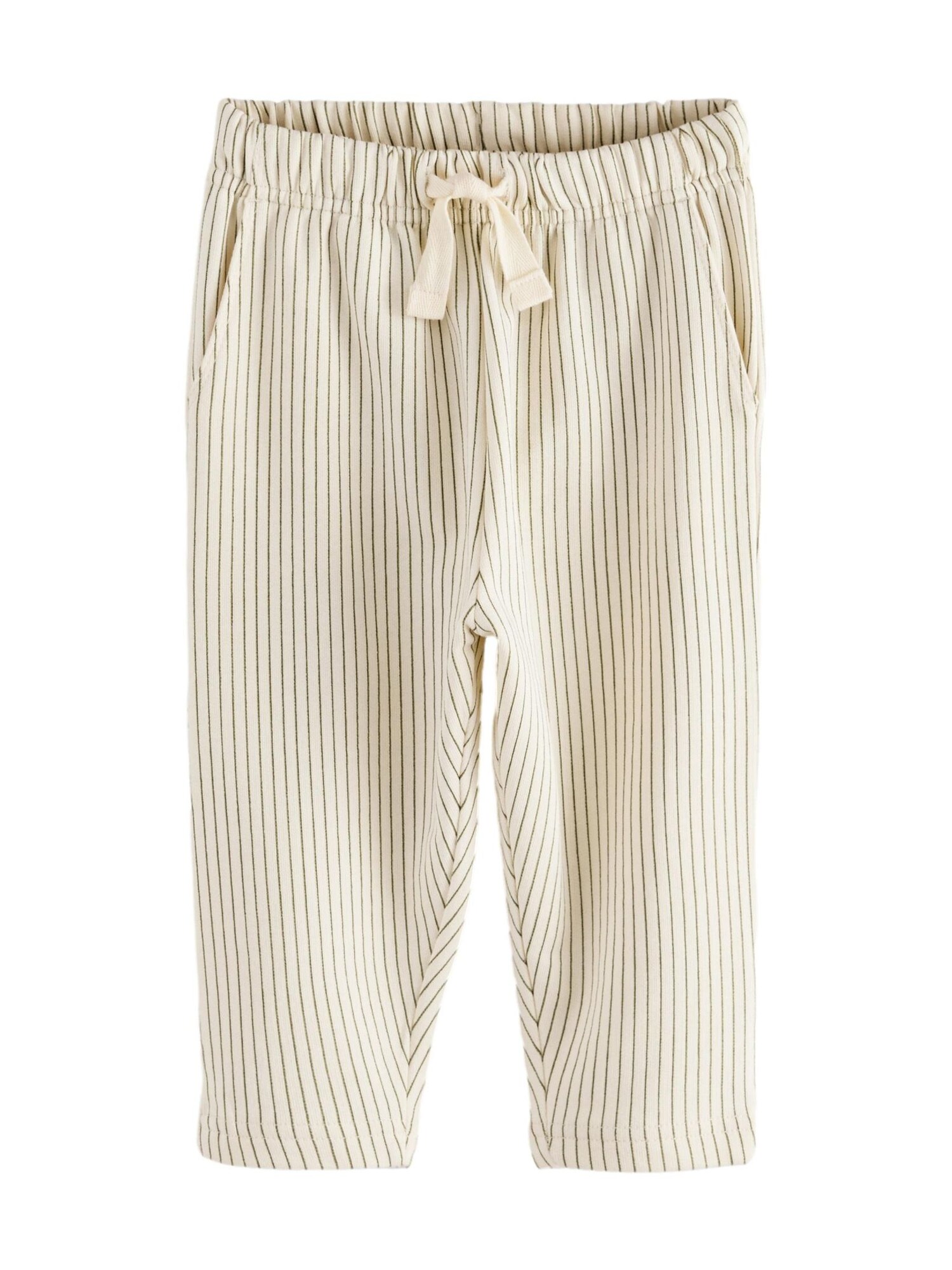 Next Pantaloni  ecru / negru