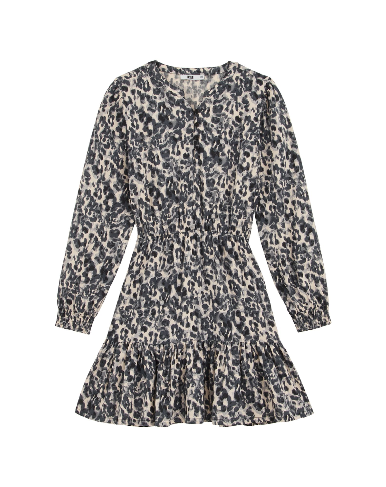 WE Fashion Rochie  gri metalic / gri grafit / gri fumuriu / gri deschis