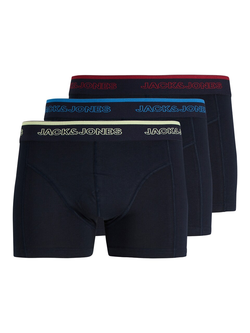 Boxershorts 'JACADRIAN' blå / pastellgrön