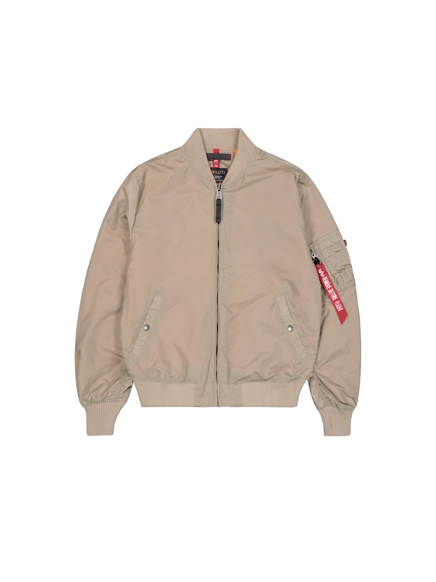 ALPHA INDUSTRIES Geacă de primăvară-toamnă 'MA-1 TT'  nisipiu