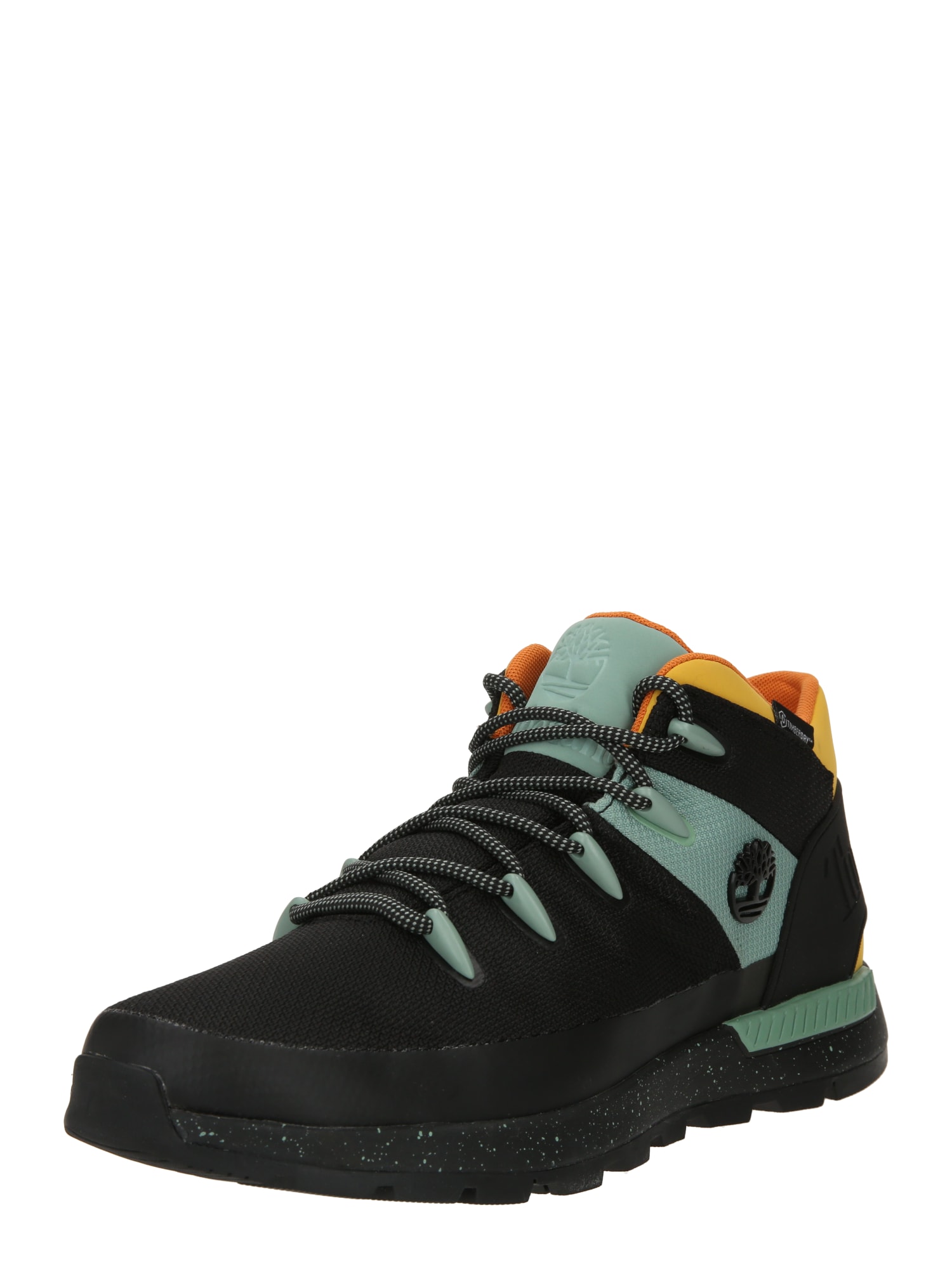 TIMBERLAND Sneaker înalt  verde mentă / portocaliu mandarină / negru