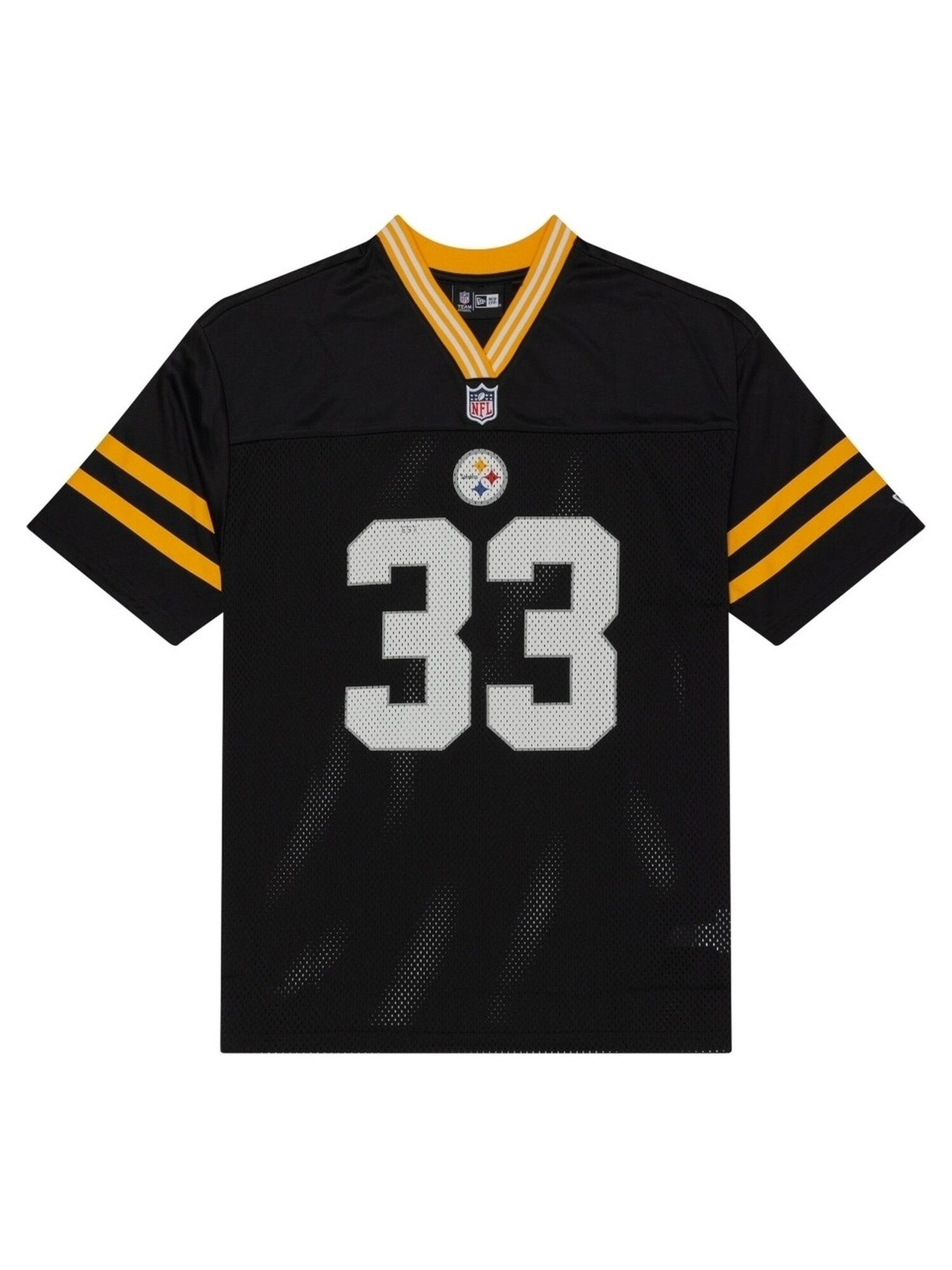 NEW ERA Camiseta 'Camiseta new era negra steelers nos nfl mesh tee' negro – imagen 3