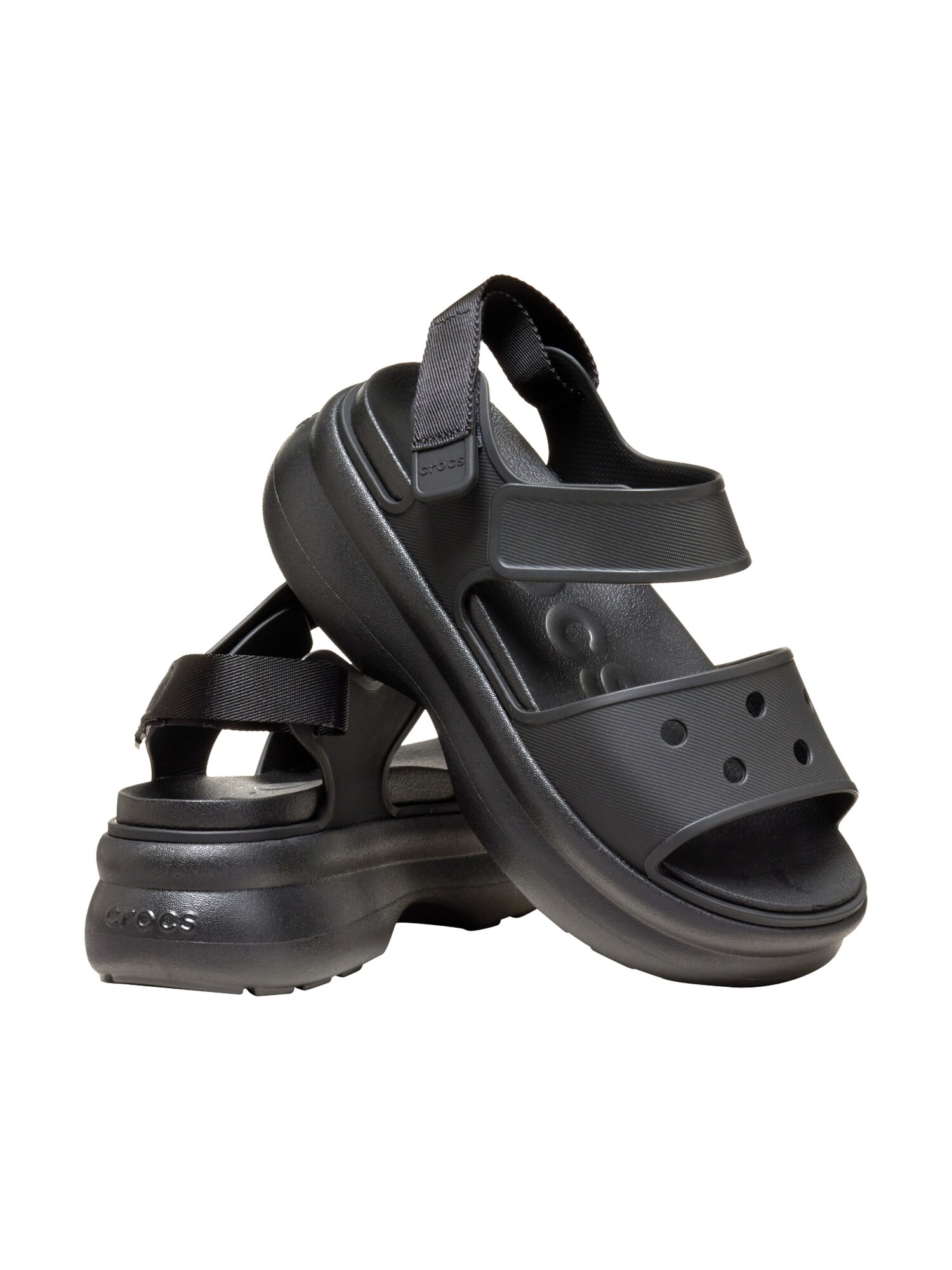 Crocs Sandalias 'Sandalen mit Klettverschluss „Soho y Strap“' negro – imagen 3