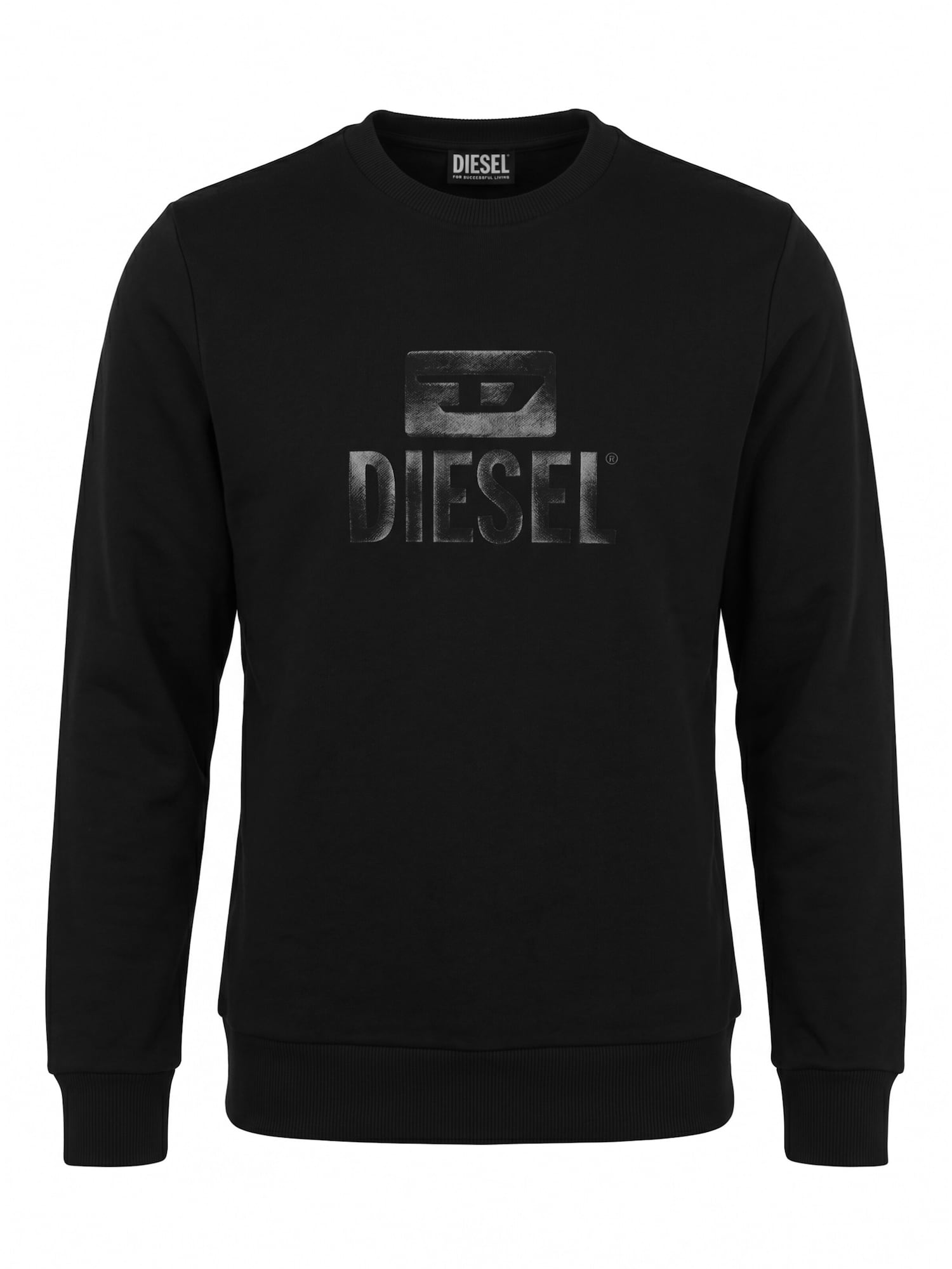 DIESEL Jersey 'S-GIR TONE ON TONE'  negro