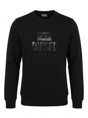 DIESEL Jersey 'S-GIR TONE ON TONE'  negro
