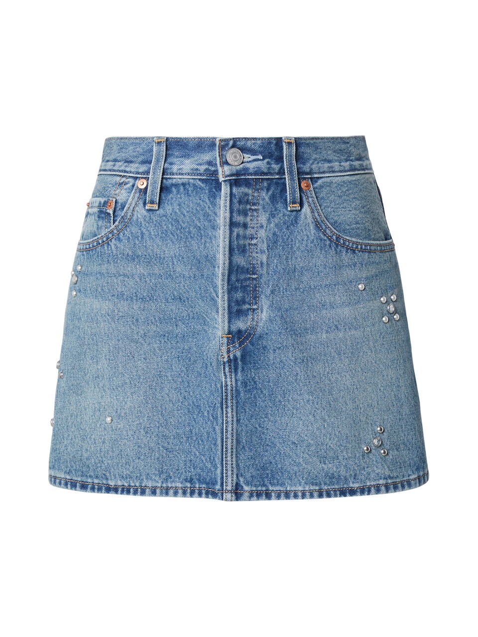 Kjol 'Icon Skirt' blå denim