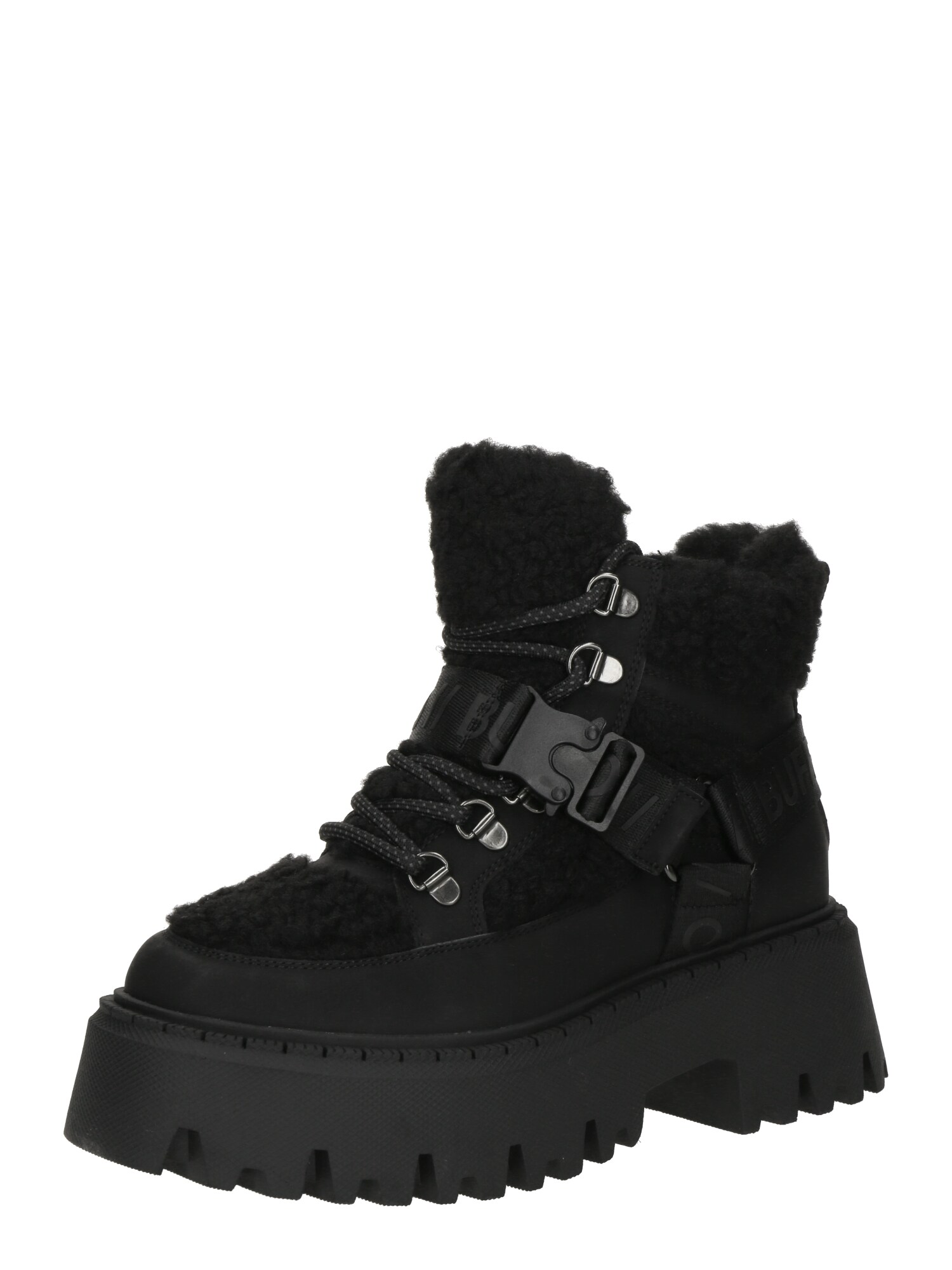 Buffalo Veterlaarsjes 'Aspen' Zwart