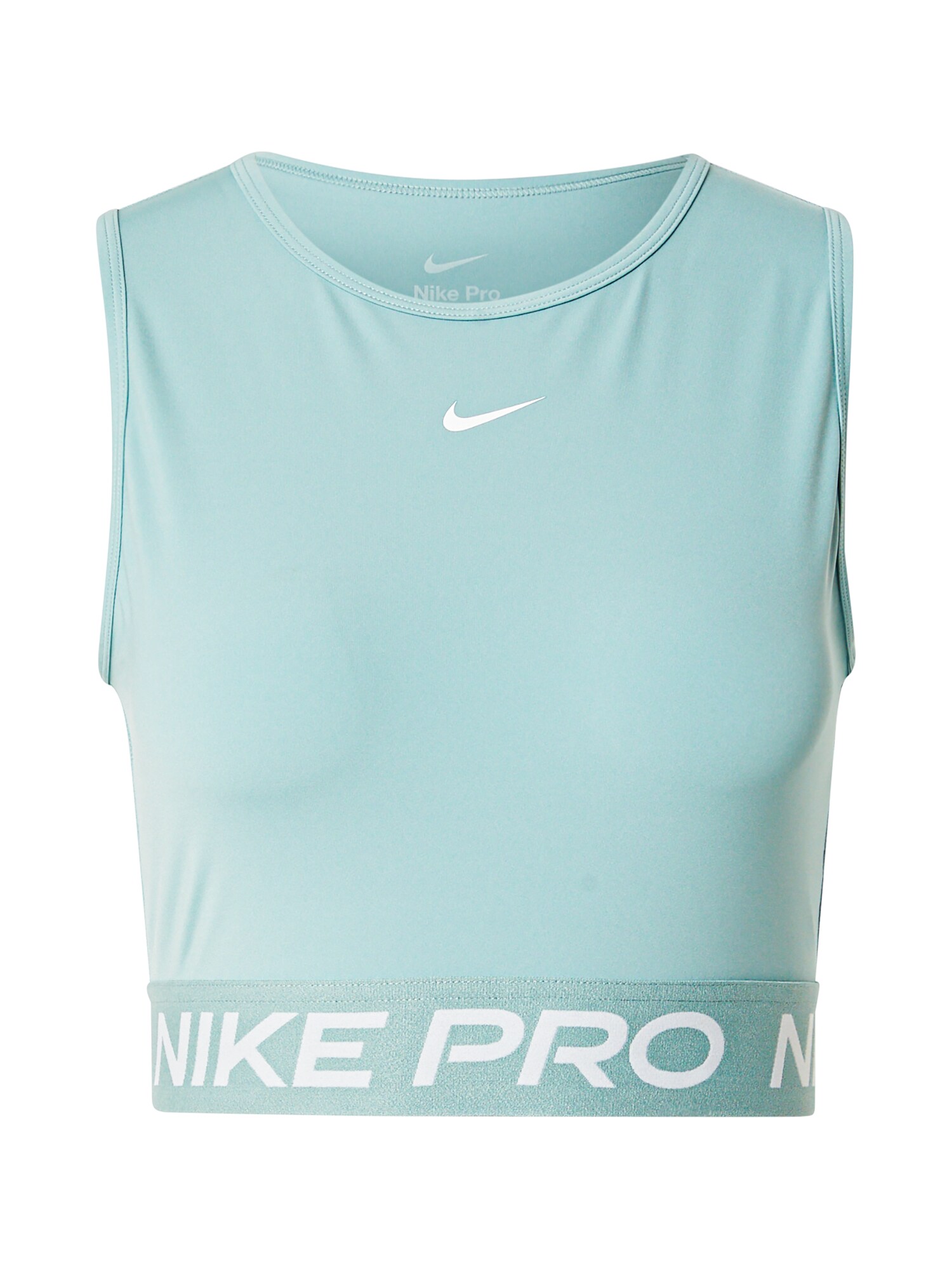 NIKE Sport top 'Pro 365'  verde mentă / alb