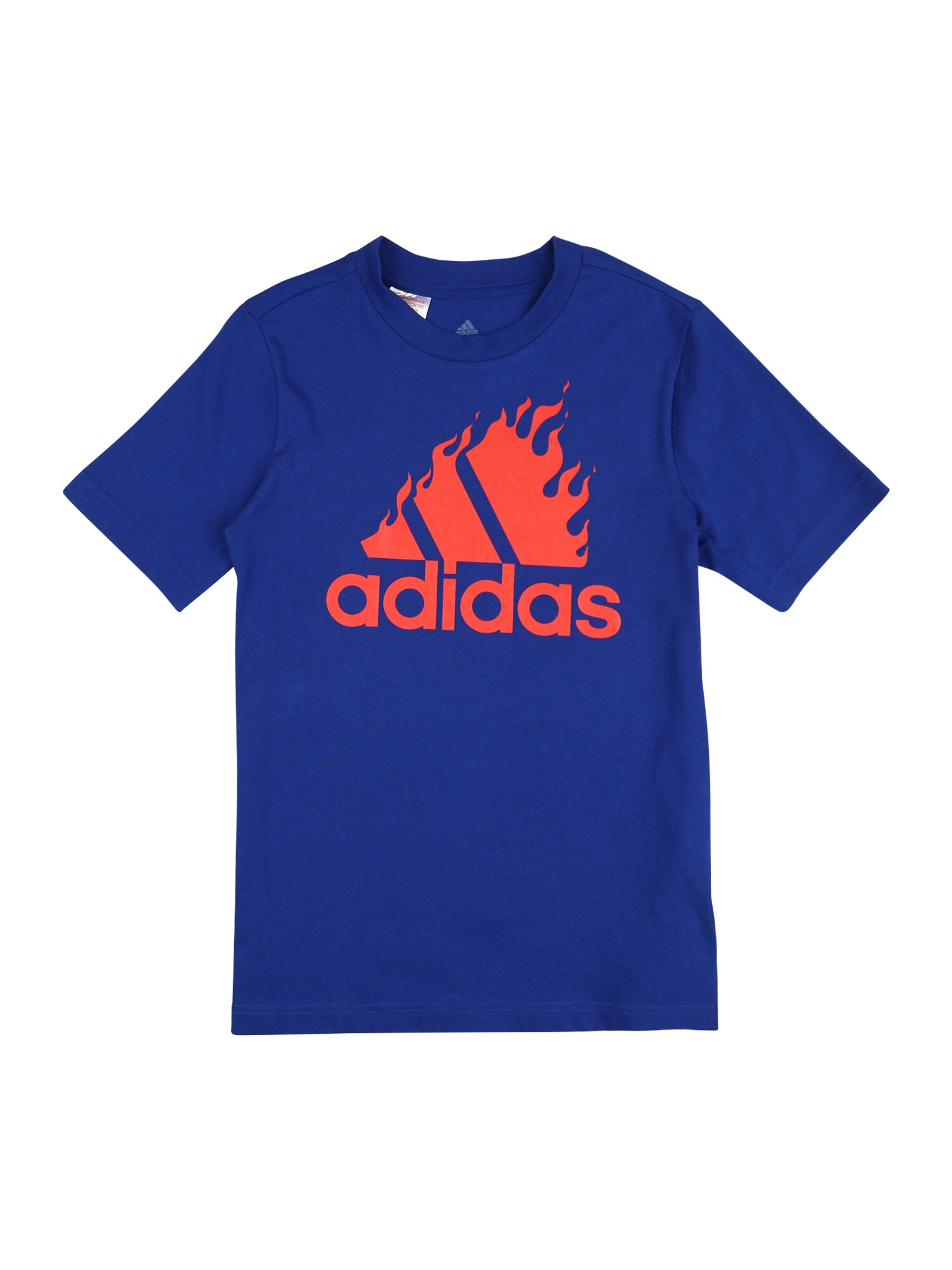 ADIDAS PERFORMANCE Sportiniai marškinėliai  sodri mėlyna („karališka“) / šviesiai raudona
