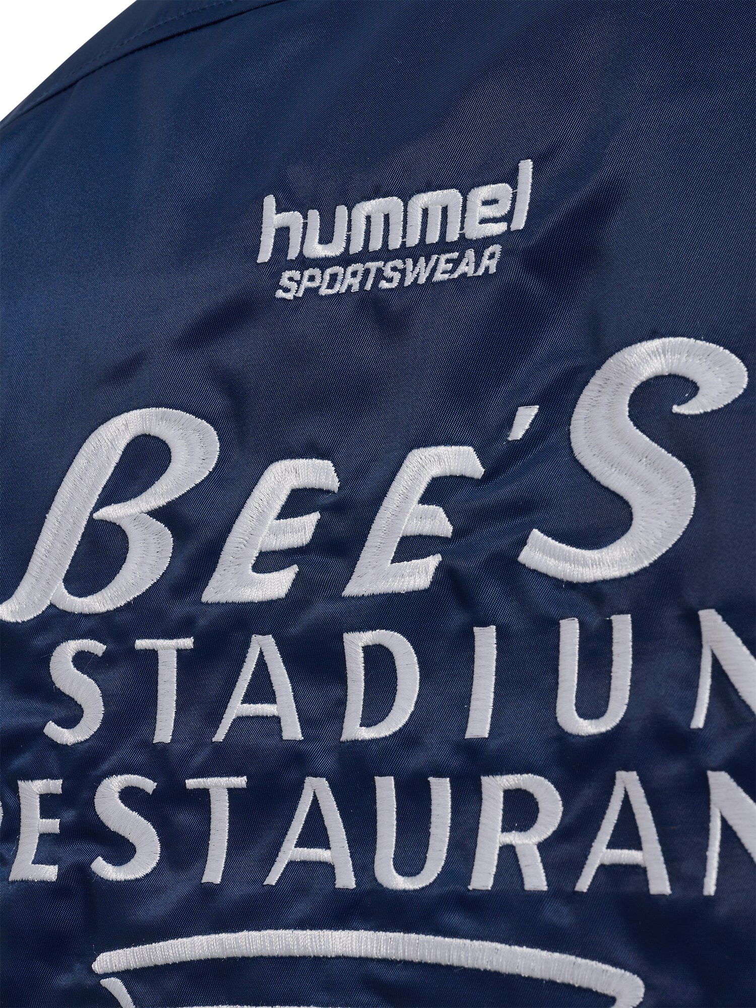 Hummel Športová bunda námornícka modrá / biela (obrázok 4)