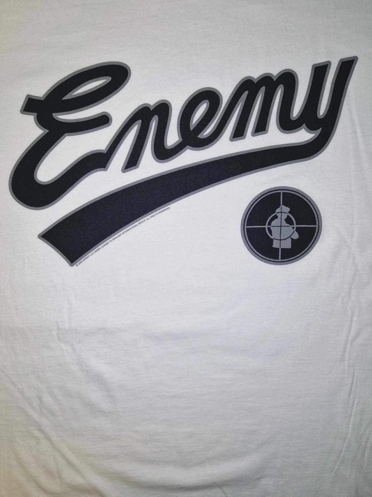 Public Enemy Camiseta 'Public Enemy Enemy T-Shirt' blanco – imagen 3