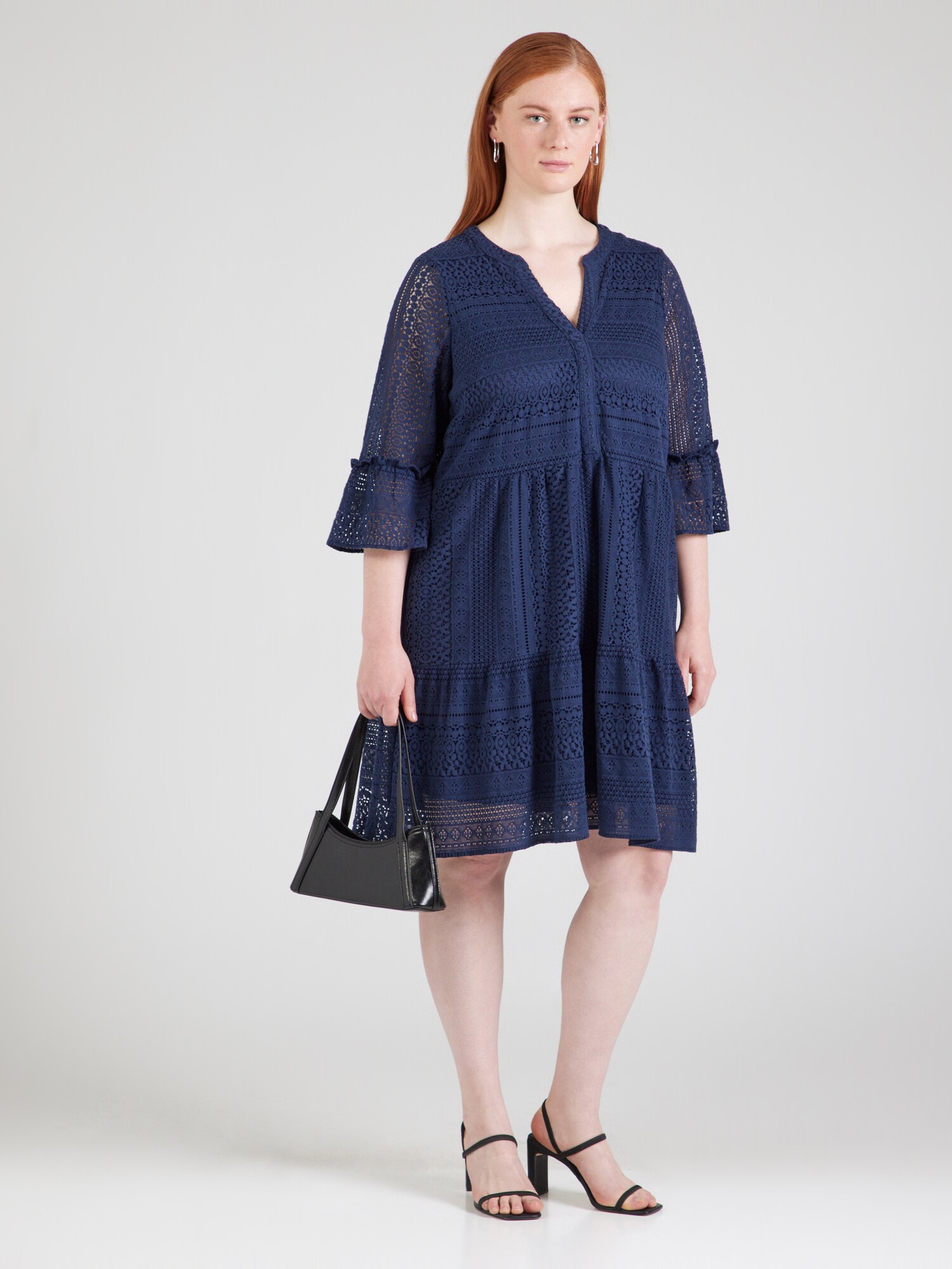Vero Moda Curve Tunika 'VMCHoney'  tengerészkék termék 2. képe
