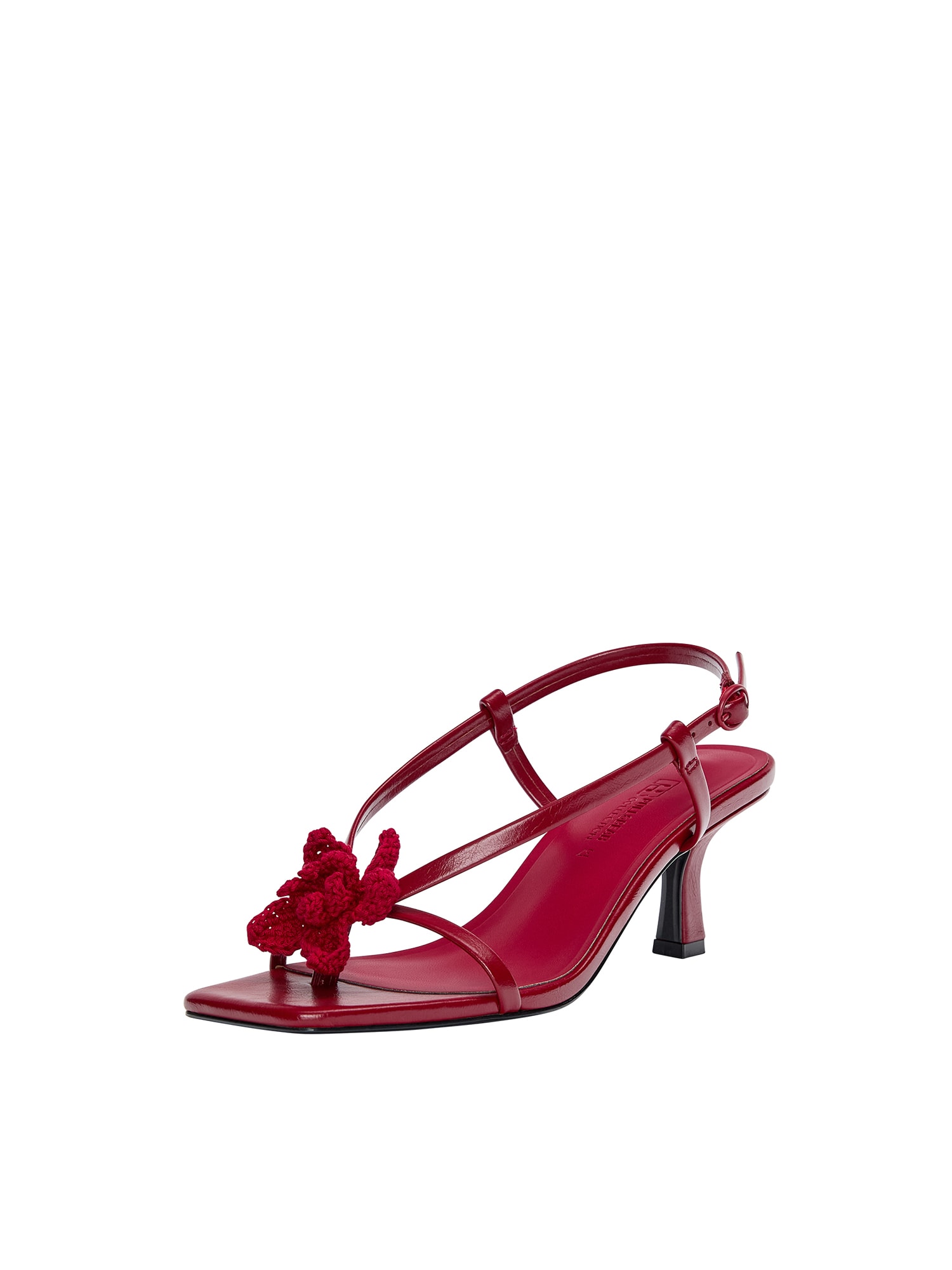 Pull&Bear Flip-flops  roșu vin