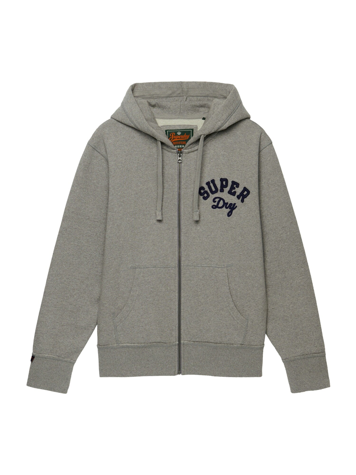Superdry & Co Hanorac 'VINTAGE ATHLETIC'  bleumarin / gri