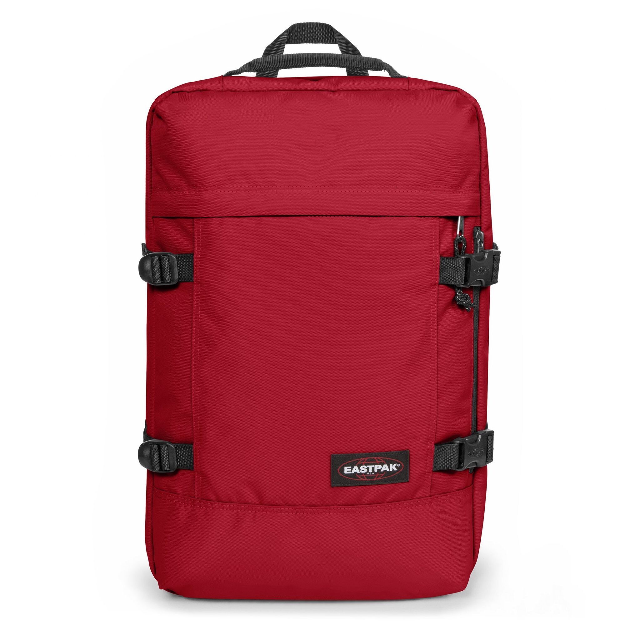 EASTPAK Hátizsák 'Travelpack'  piros / fekete akciós termékkép 1