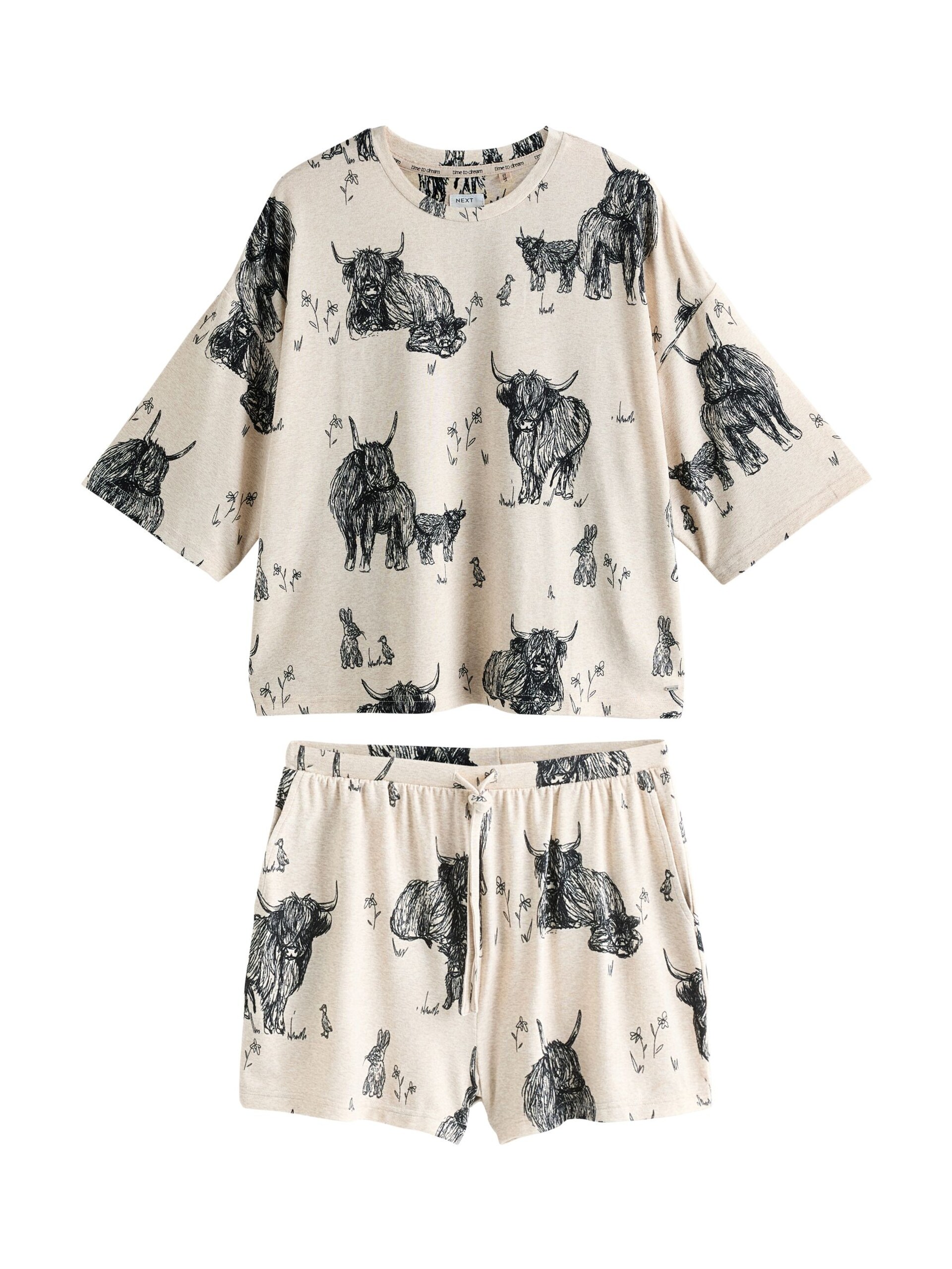 Next Kort pyjamas dam