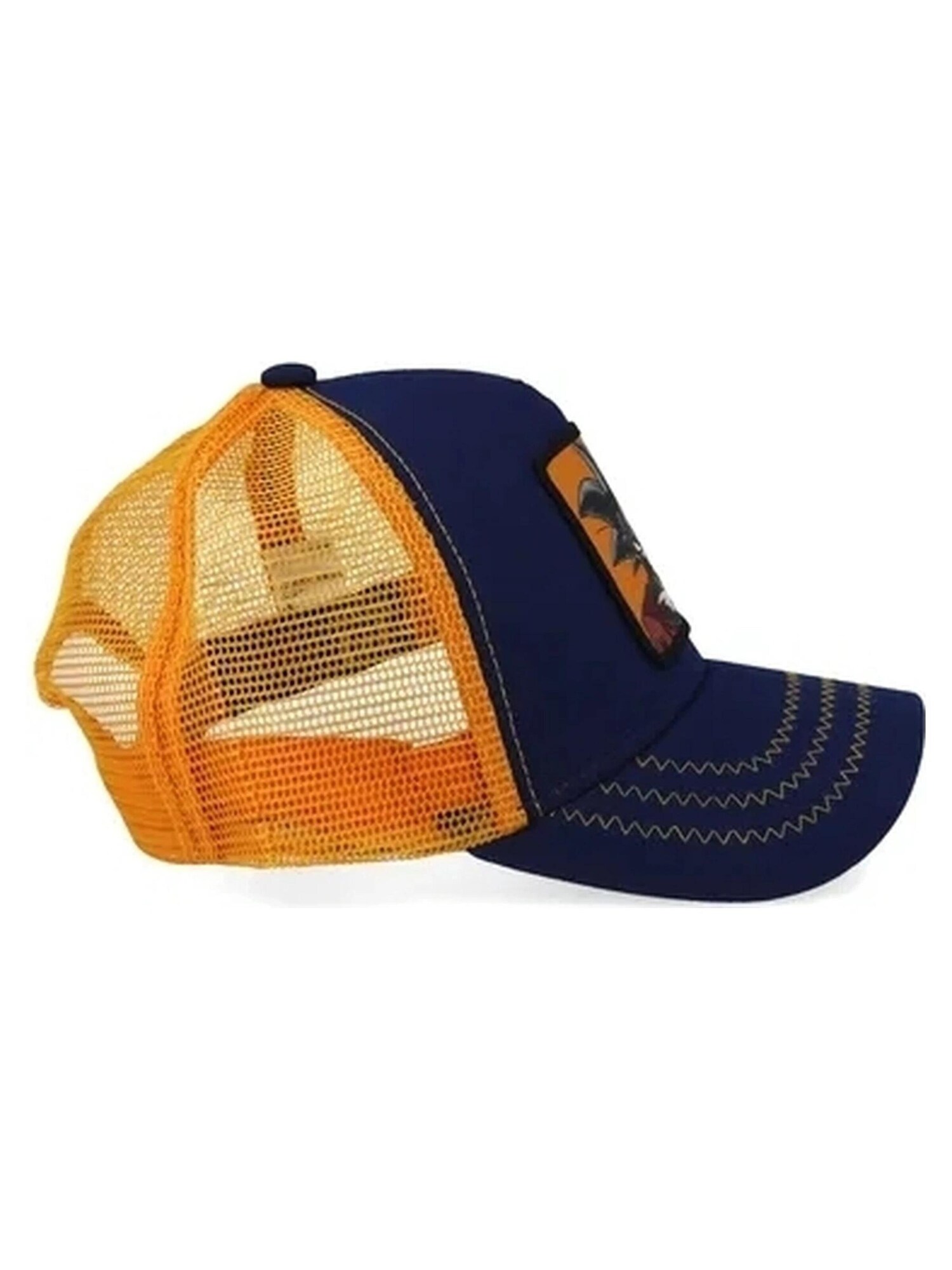 Capslab Gorra 'Gorra collab negra trucker logo bordado goku frente visera curva'  azul