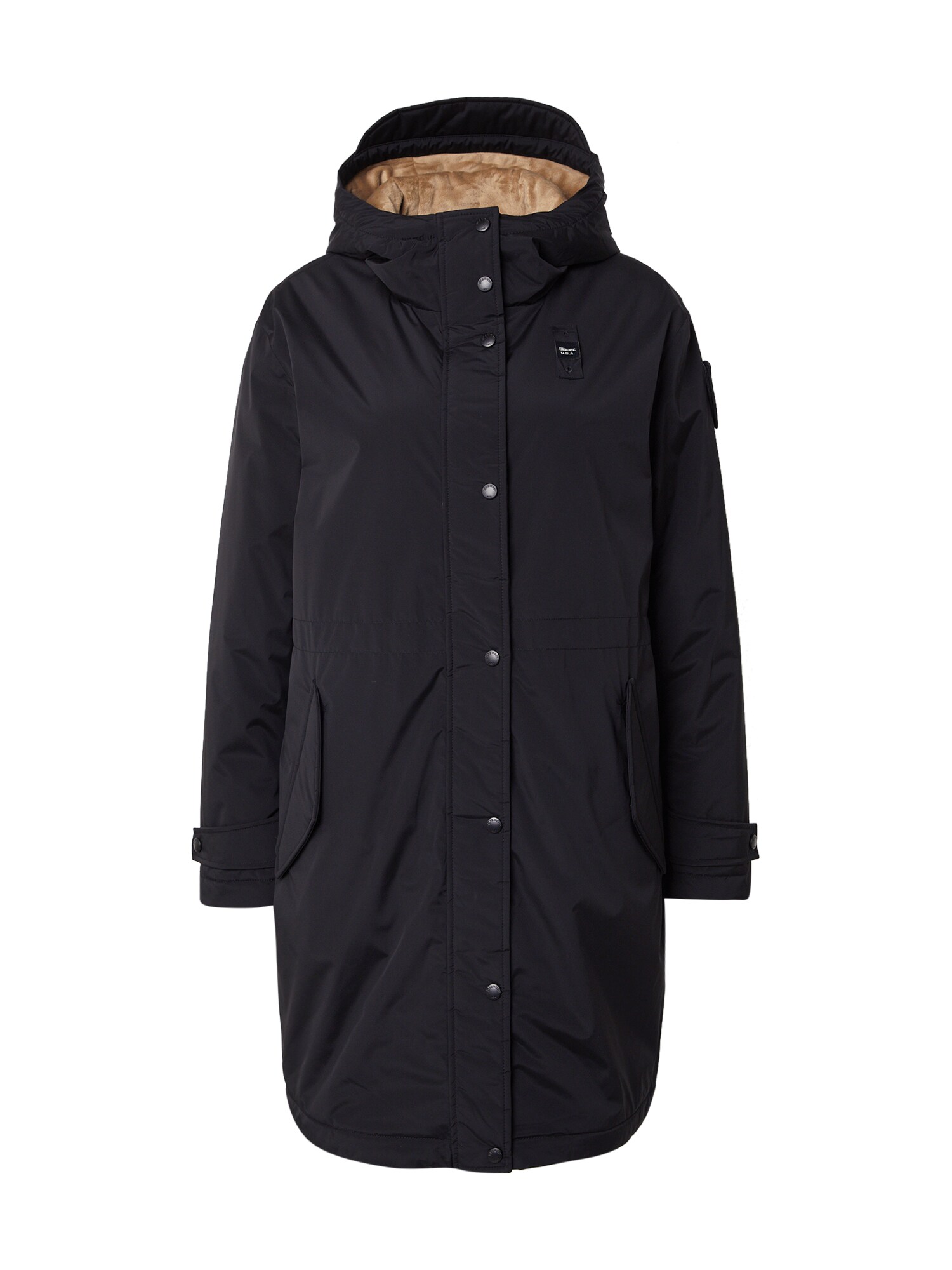 Blauer.USA Abrigo de invierno 'Payne'  negro