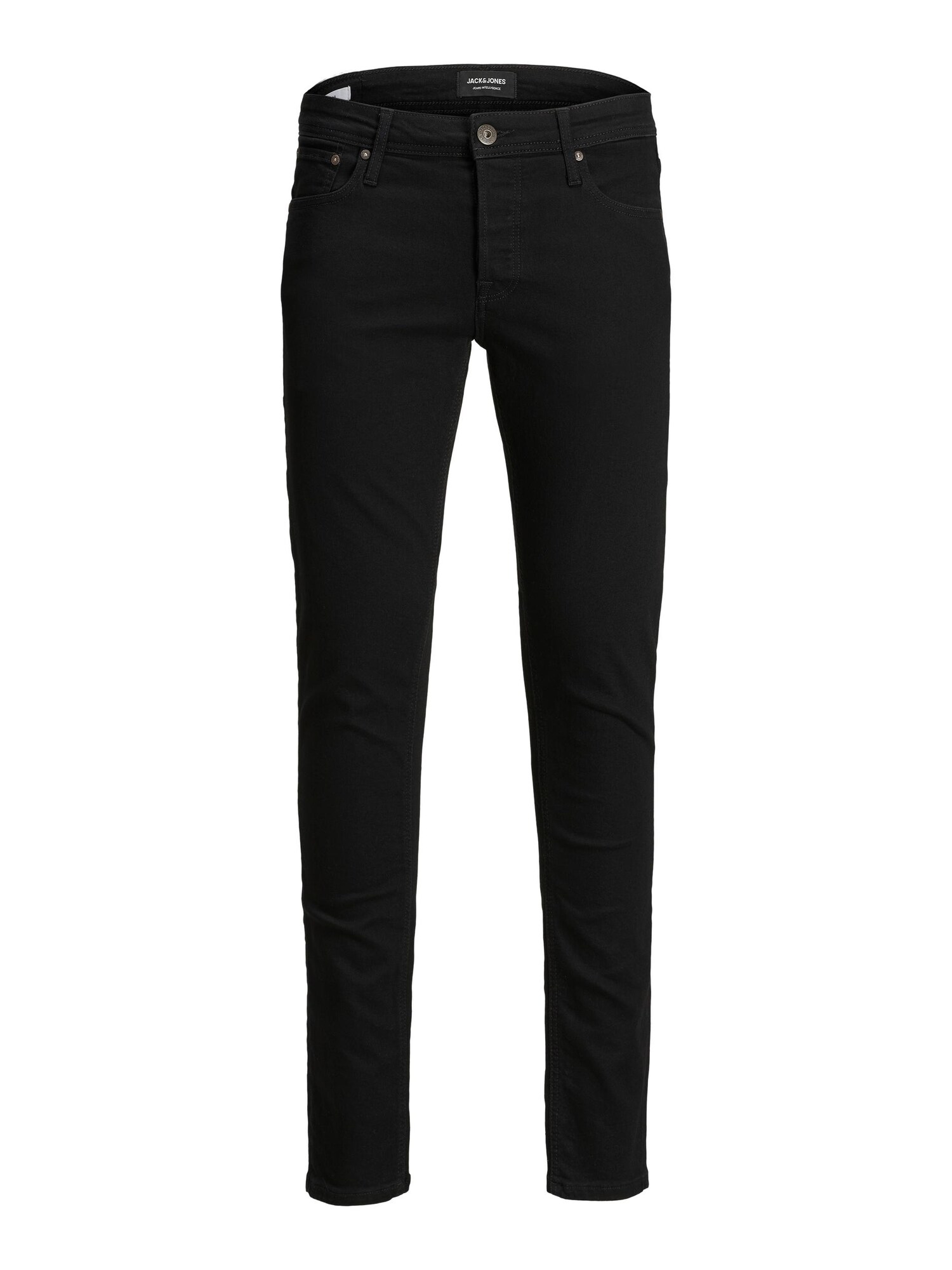 JACK & JONES Džinsai 'JJIGLENN JJORIGINAL AM 816 NOOS'  juodo džinso spalva