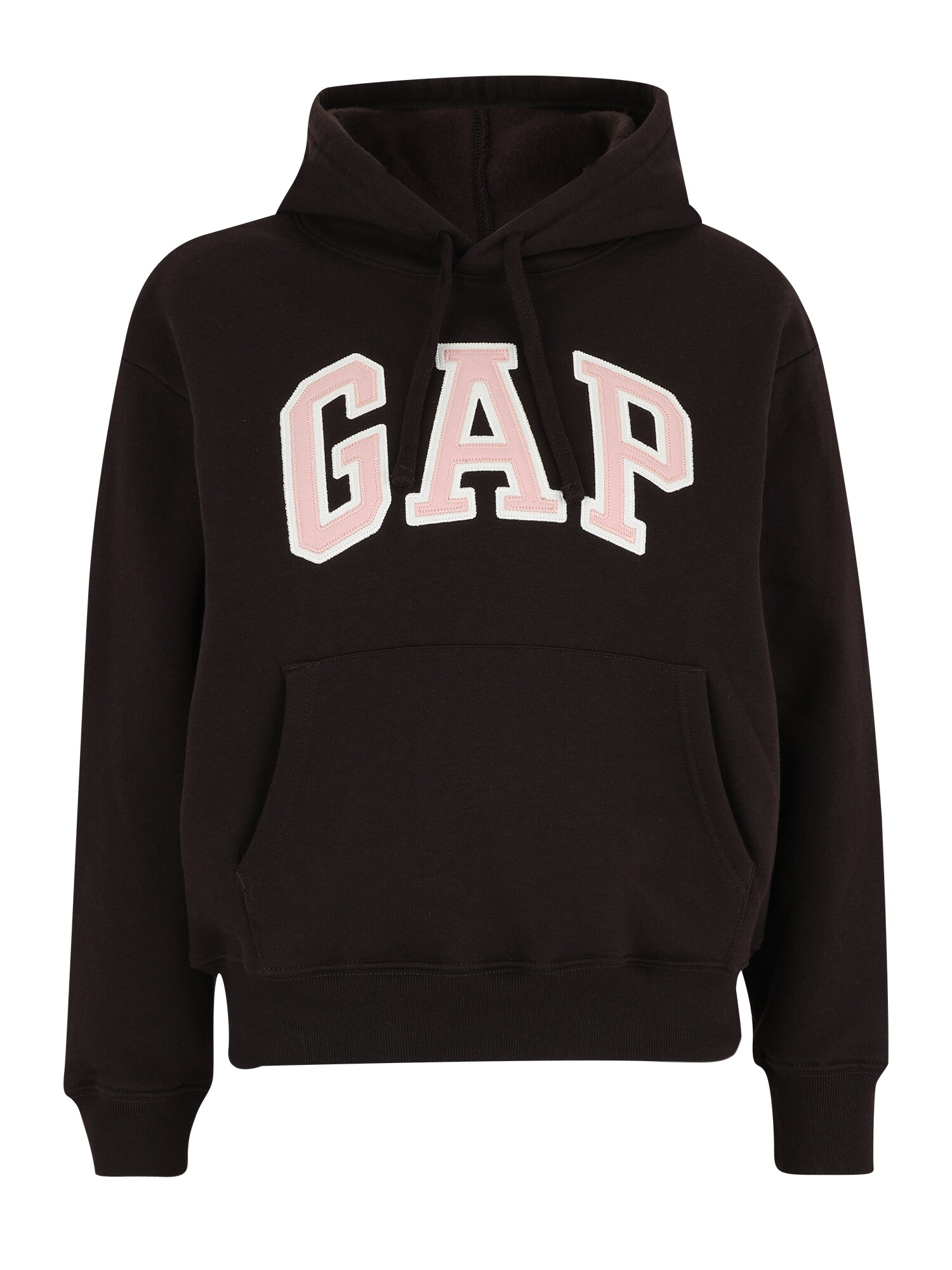 Gap Petite Bluză de molton HERITAGE  maro / roz / alb