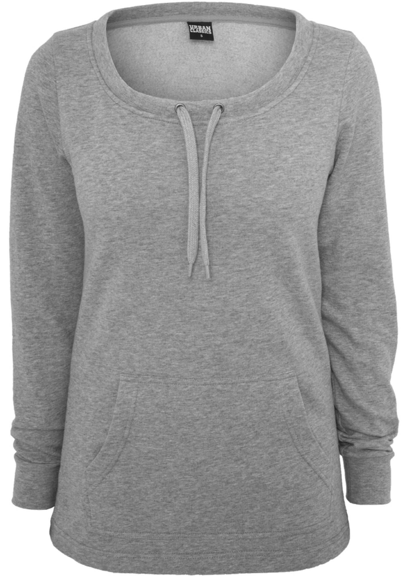 Urban Classics Суичър  сив меланж