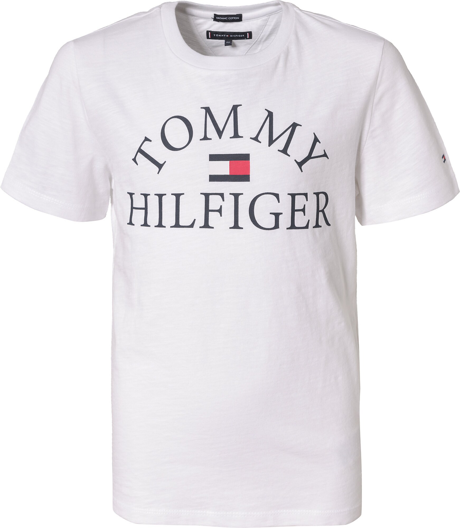 TOMMY HILFIGER Marškinėliai  balta / kobalto mėlyna / raudona