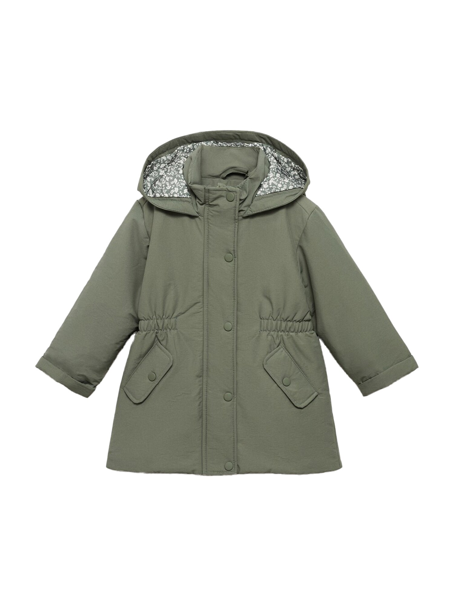 MANGO KIDS Geacă de primăvară-toamnă SAHARAB  oliv