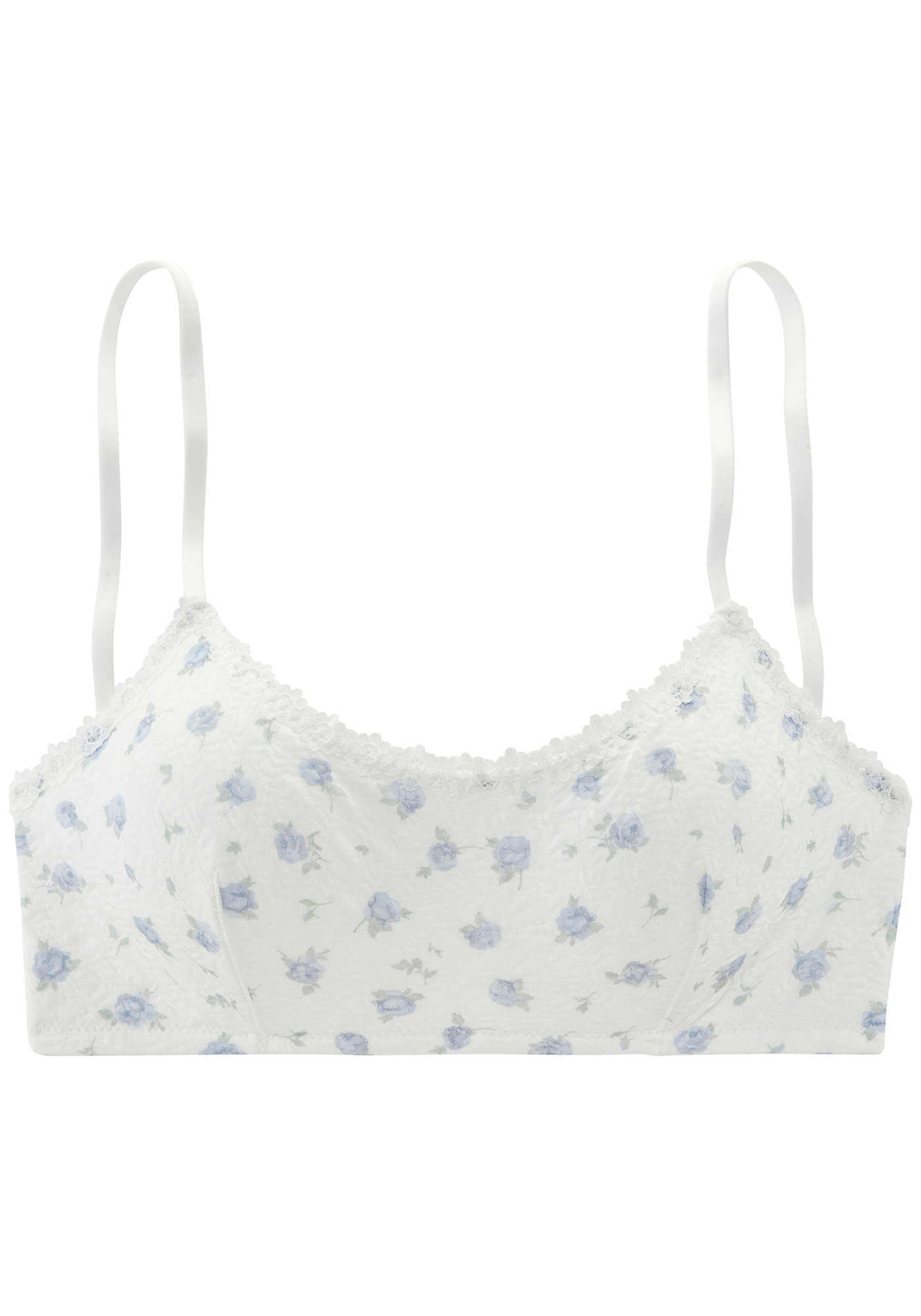 VIVANCE by LASCANA Sutien albastru deschis / verde deschis / alb