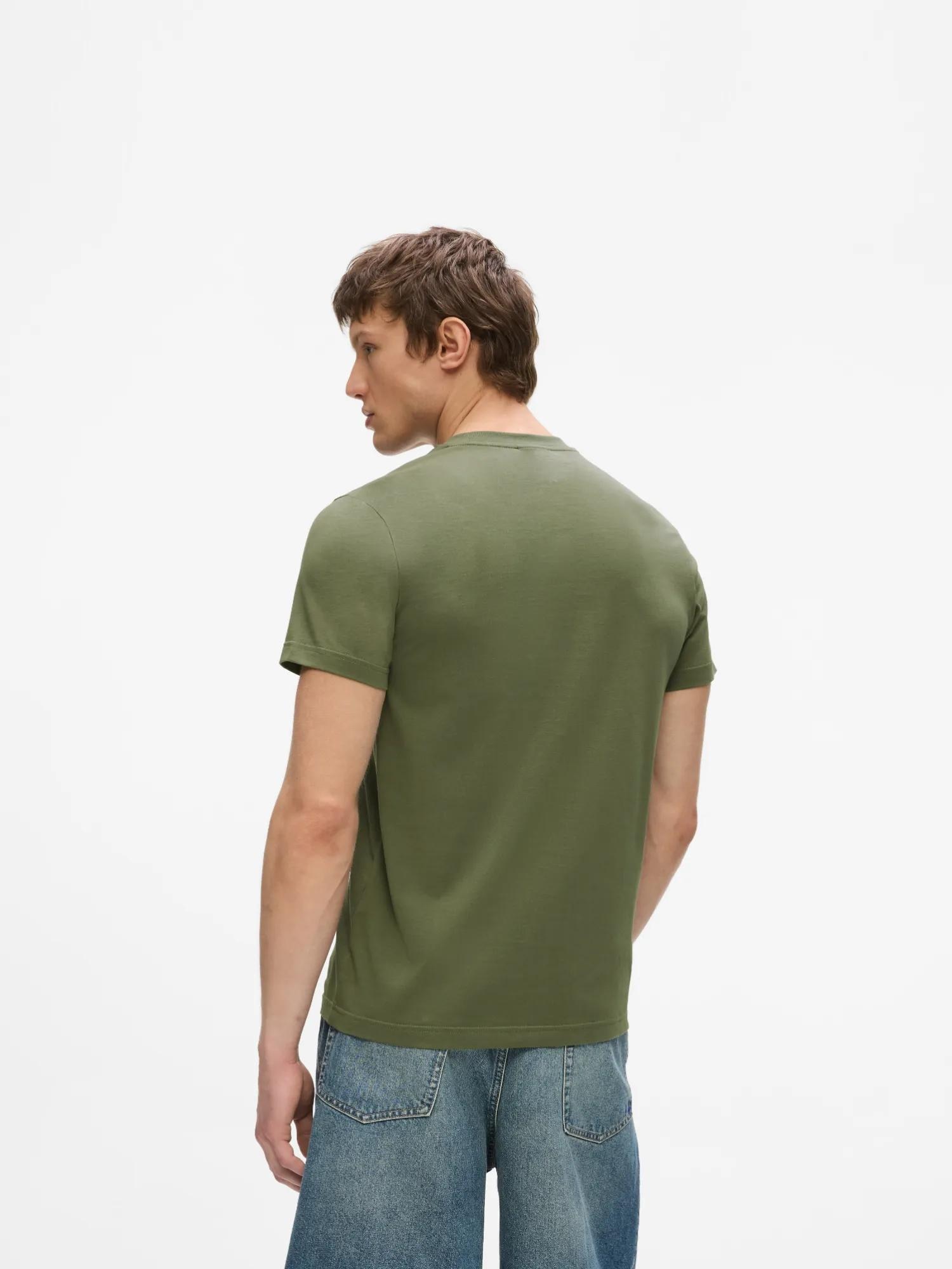 KARL LAGERFELD JEANS Camiseta verde oscuro – imagen 3