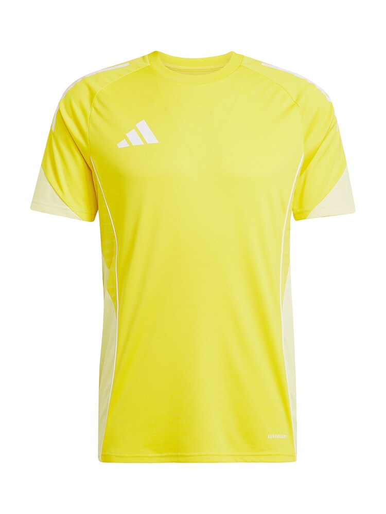 ADIDAS PERFORMANCE Funktionsshirt 'Tiro 25 Competition' Herren Größe M gelb / weiß