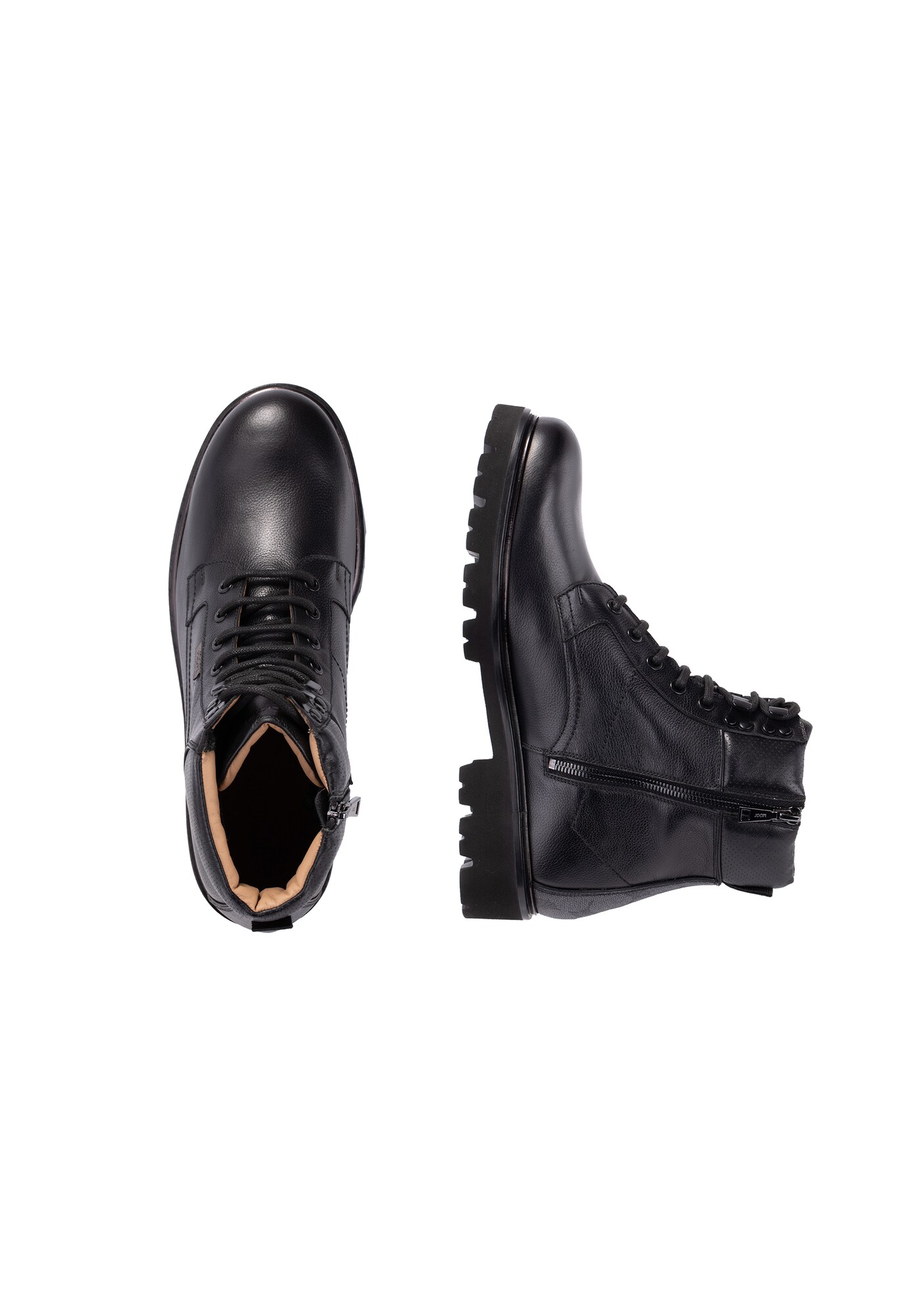 JOOP! Botas con cordones negro – imagen 3