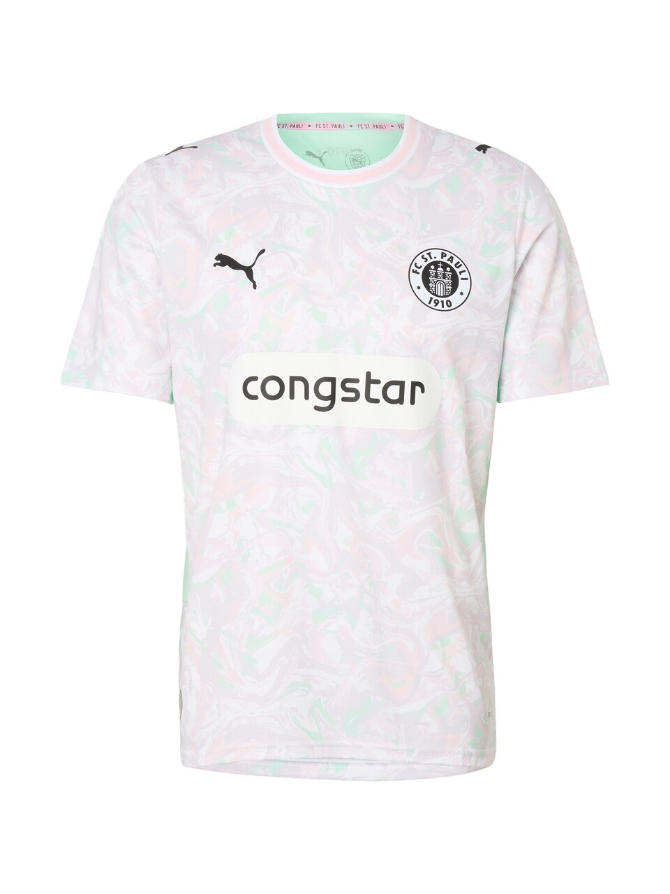Funktionstopp mint / rosa / svart