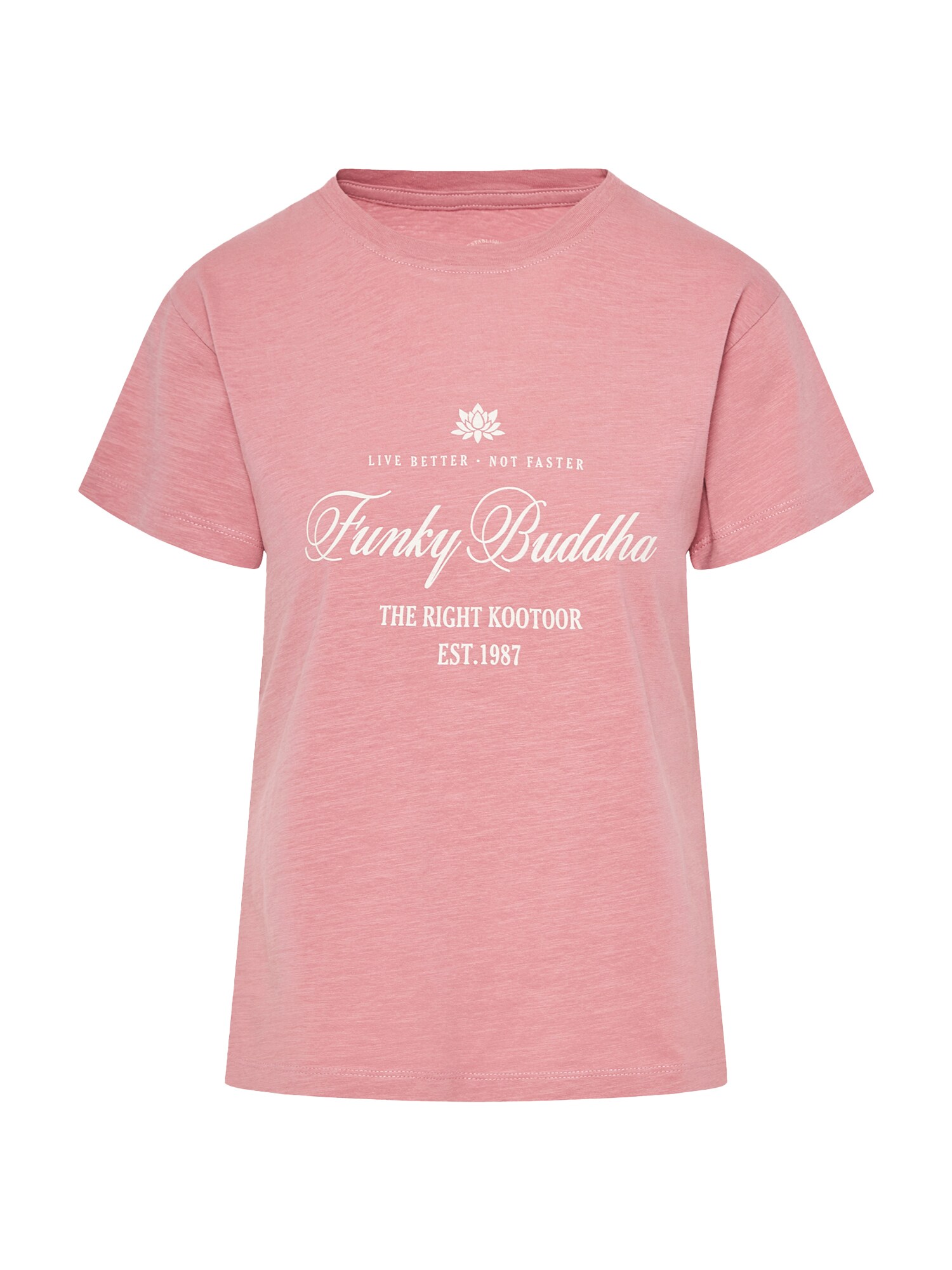 Funky Buddha Póló  rózsaszín / púder akciós termékkép 1