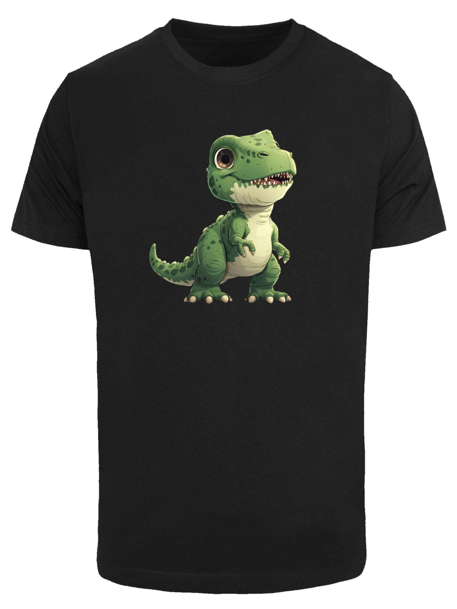 Thumbnail - F4NT4STIC T-Shirt Süßer grüner Dino
