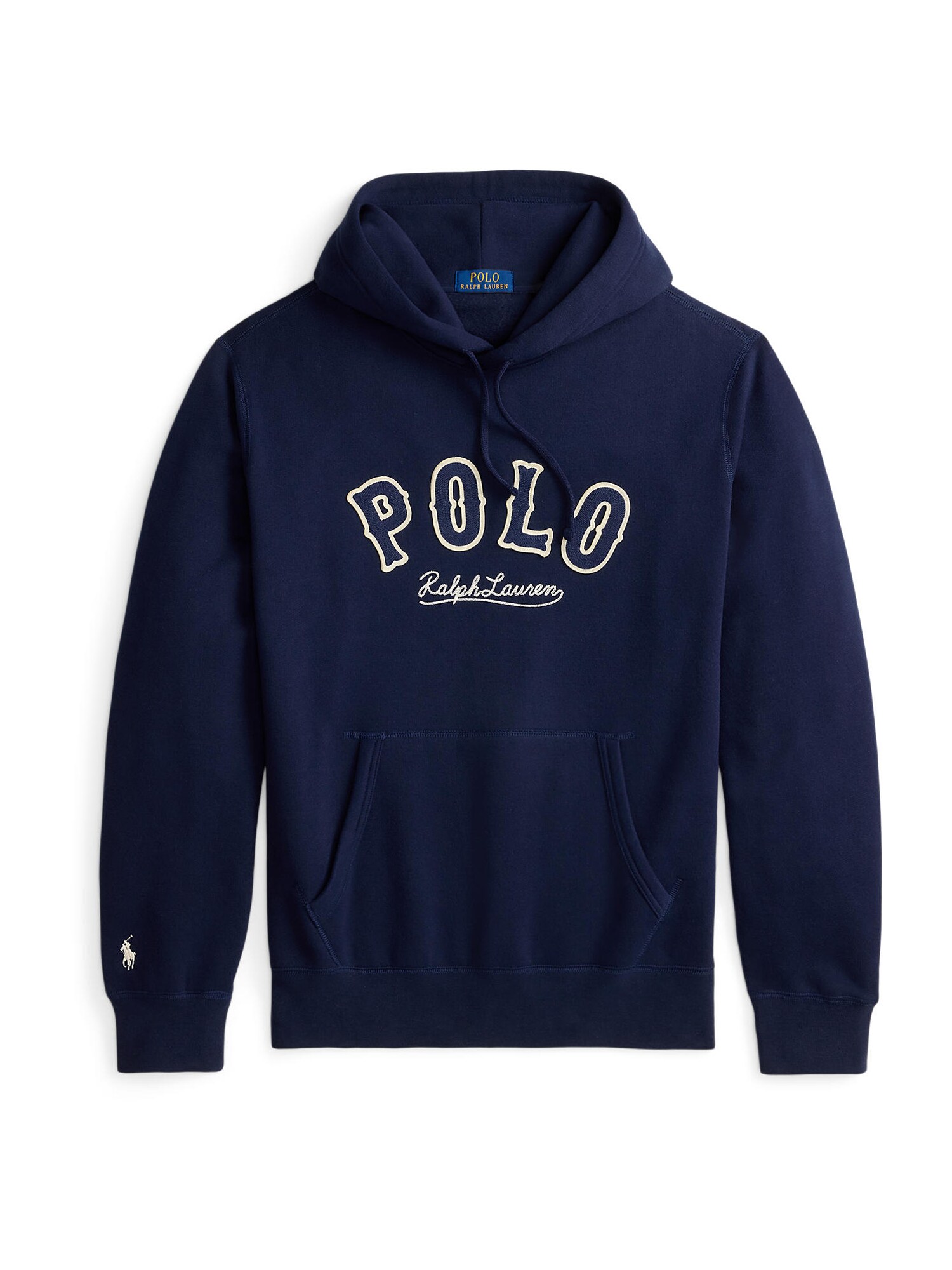 Polo Ralph Lauren Bluză de molton  fildeş / bleumarin