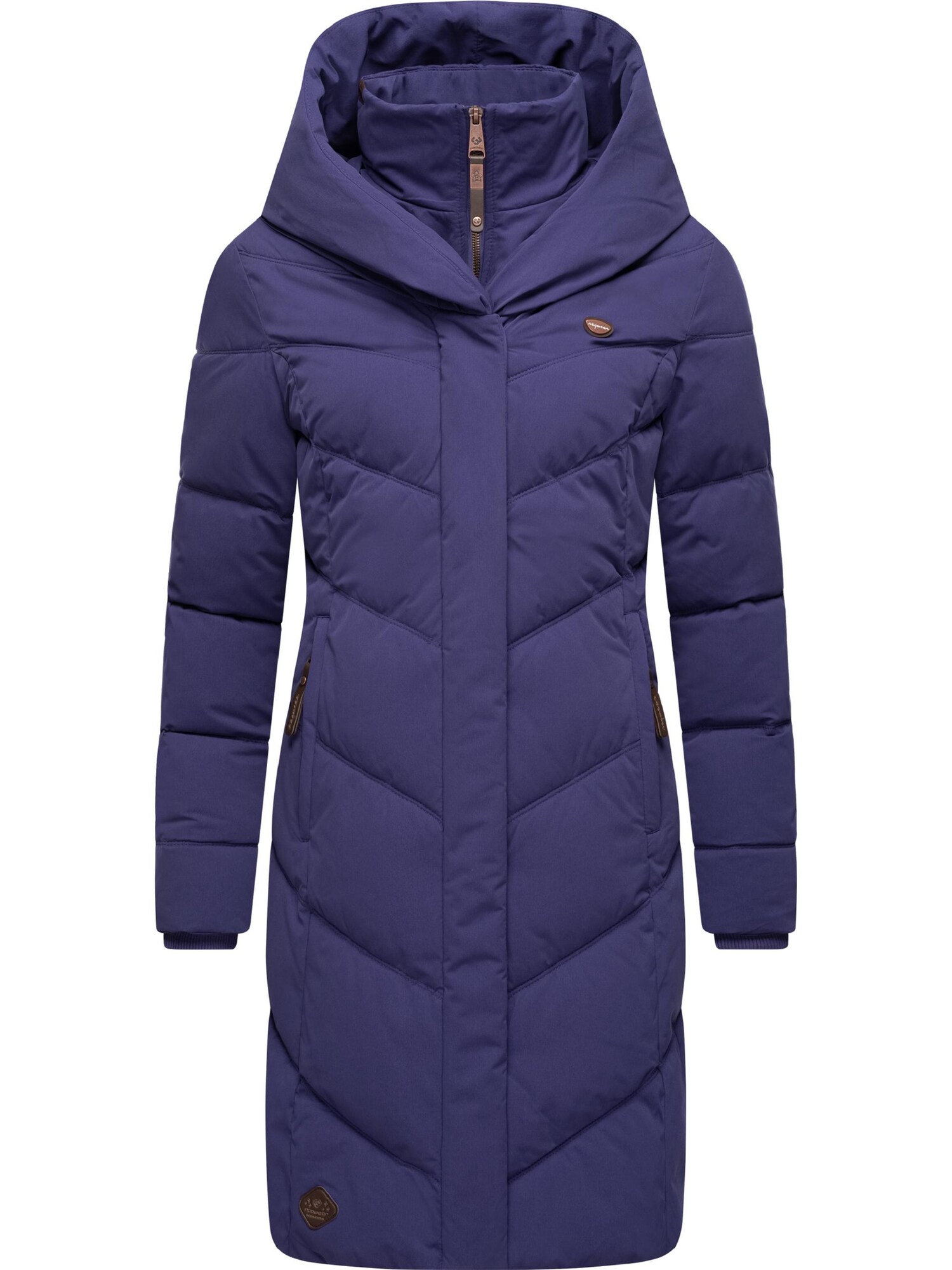 Ragwear Zimný kabát 'Natalka'  tmavofialová