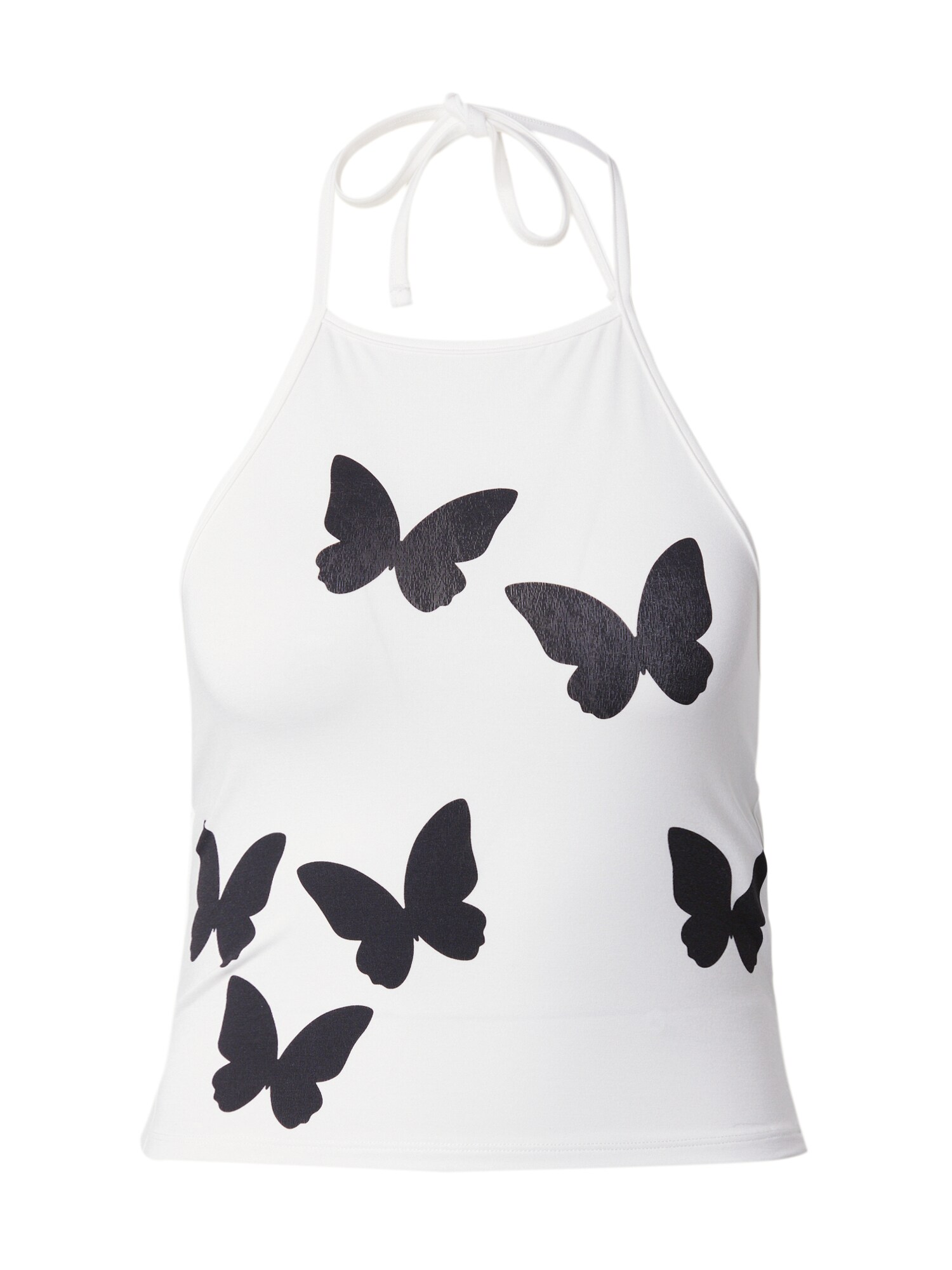 florence by mills exclusive for ABOUT YOU Top 'Sugared Watermelon'  čierna / biela