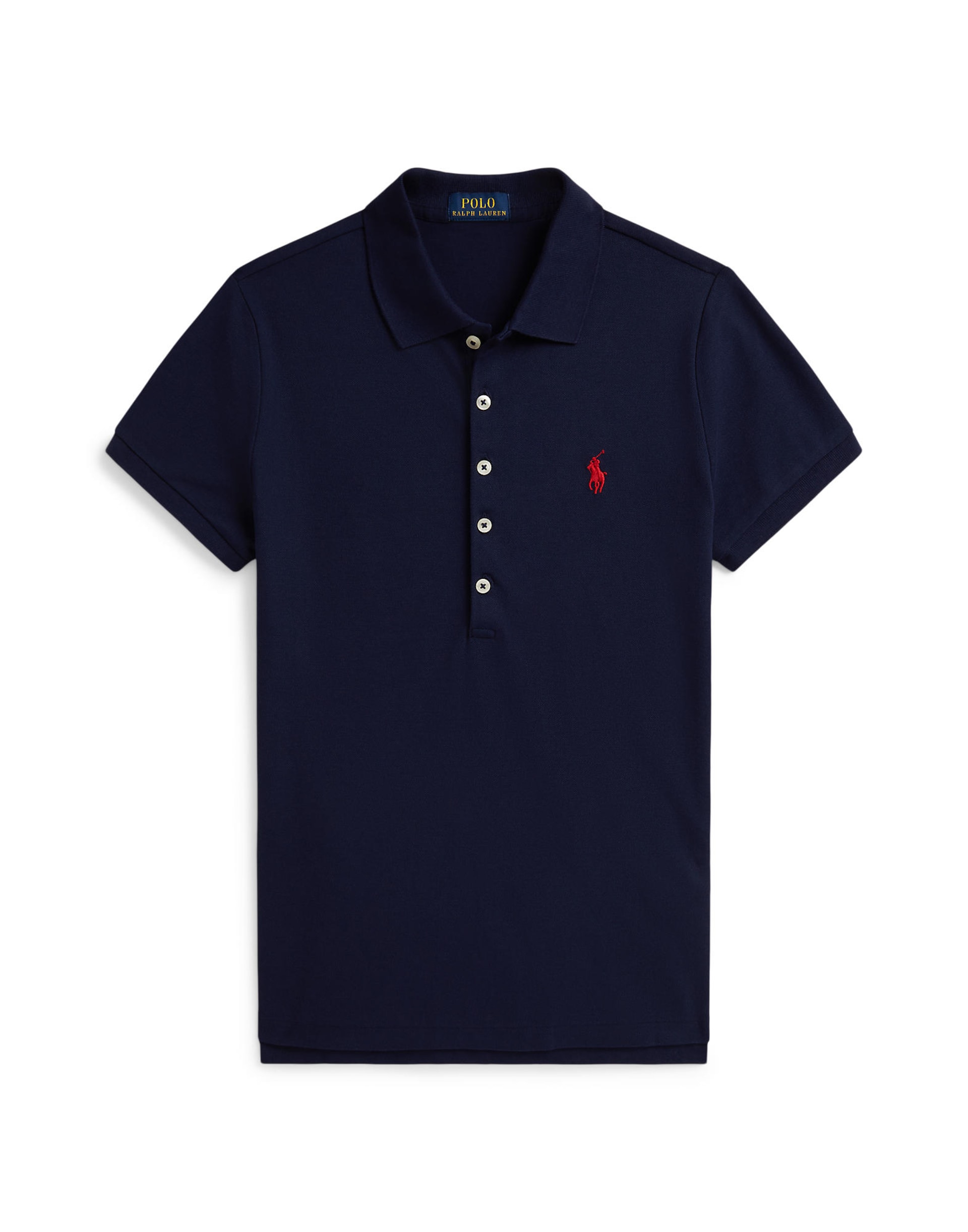 Polo Ralph Lauren Slim Fit-pikétröja i stretch dam – bild 2