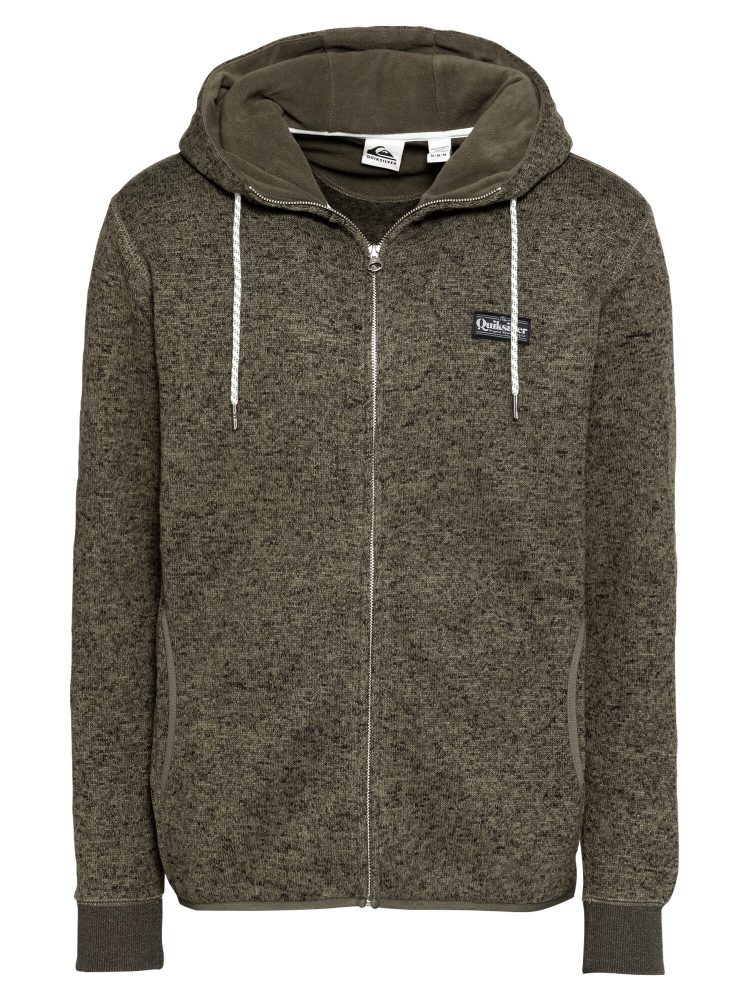 QUIKSILVER Sportinis džemperis  rusvai žalia
