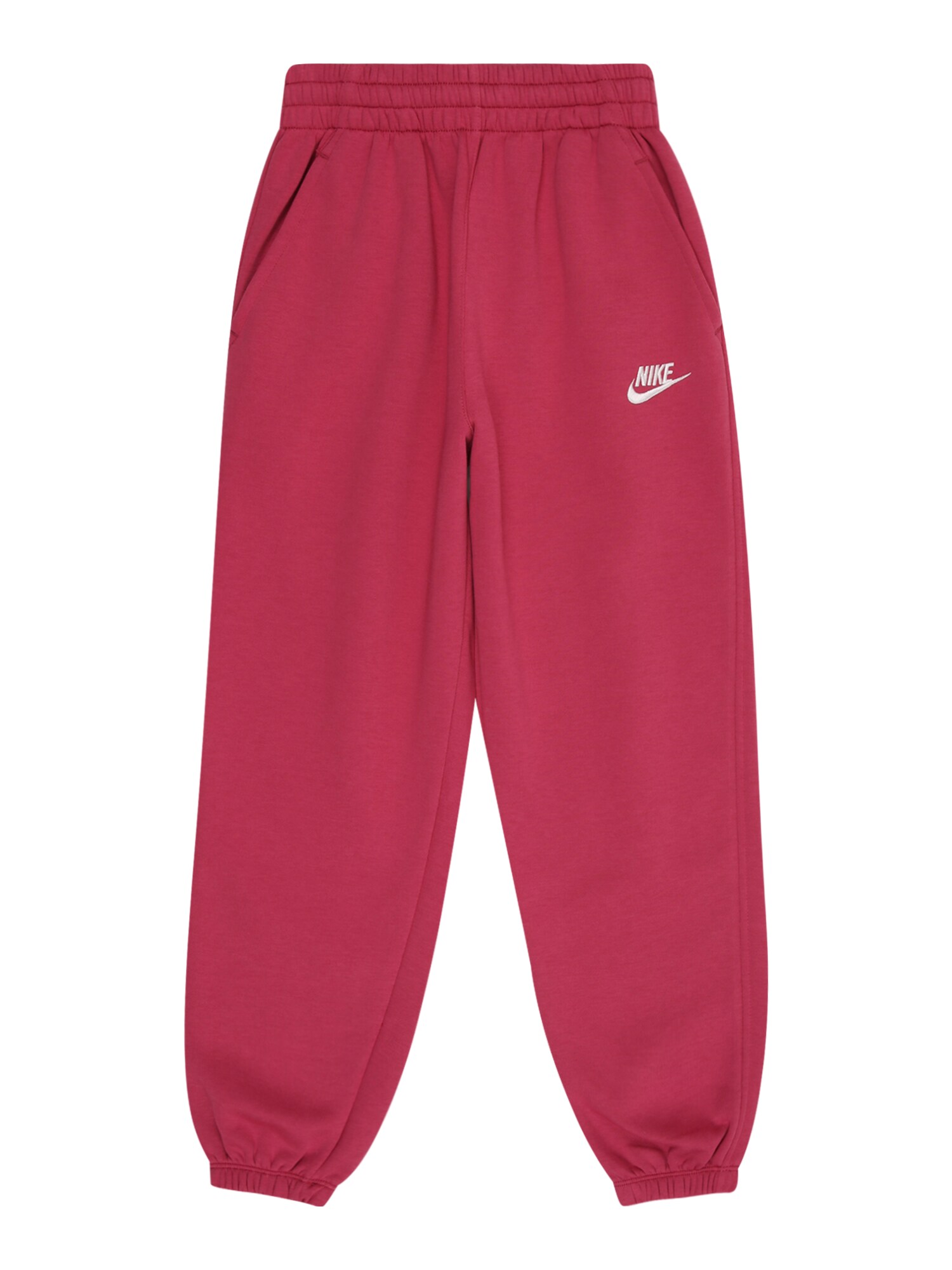 Nike Sportswear Nohavice 'CLUB FLC'  tmavoružová
