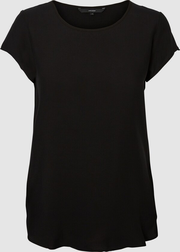 Vero Moda Tall Boca Kurzarmbluse mit Rundhals 2er-Pack