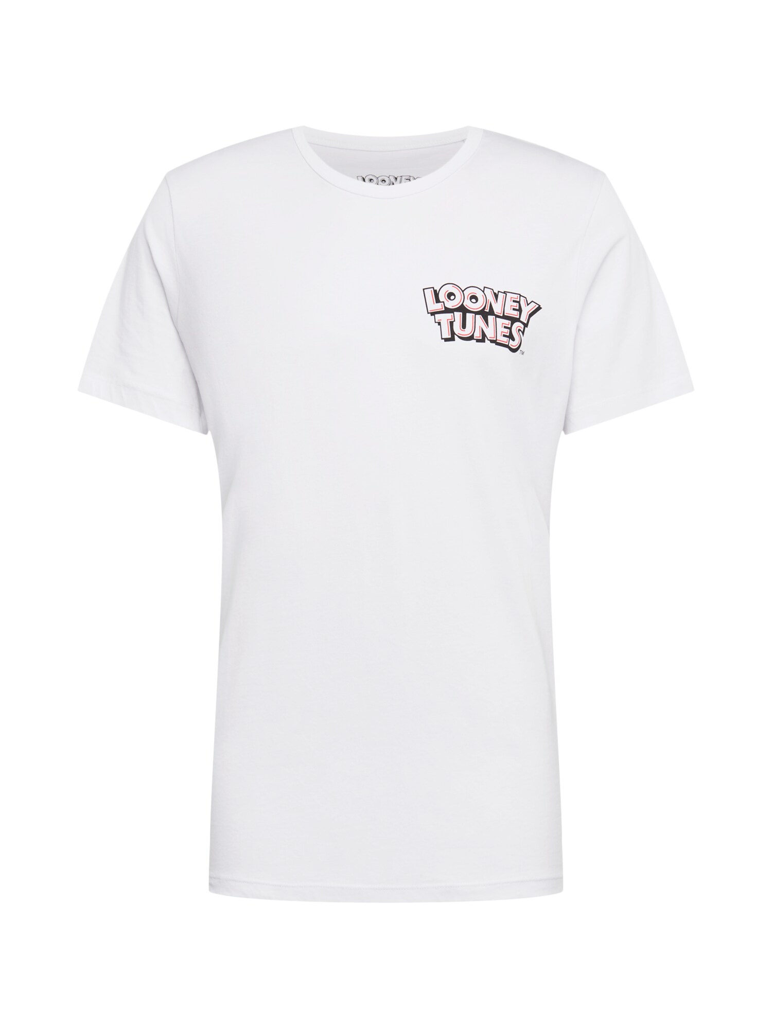 JACK & JONES Marškinėliai 'Colooney'  balta / juoda
