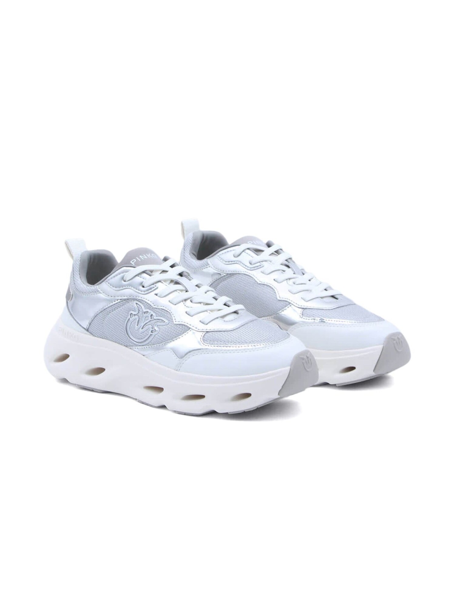 PINKO Zapatillas deportivas bajas plata – imagen 2