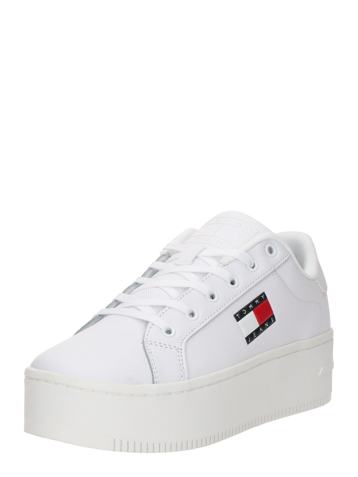 Tommy Jeans Rövid szárú sportcipők  piros / fekete / fehér akciós termékkép 1